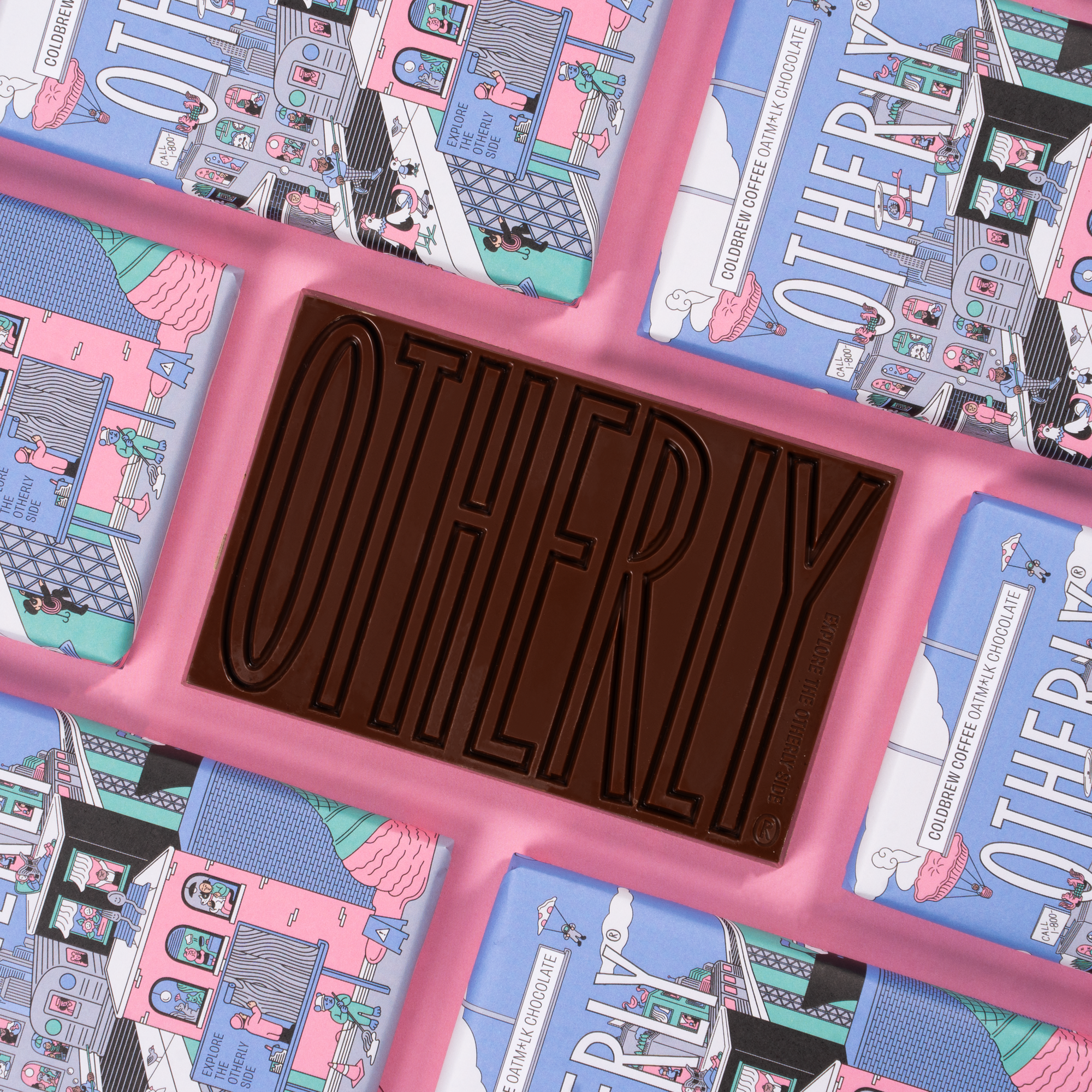 Otherly - Coldbrew Coffee Oatm*lk Chocolate Bar - 120g - Vegan