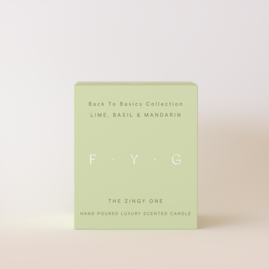 Lime, Basil & Mandarin Candle