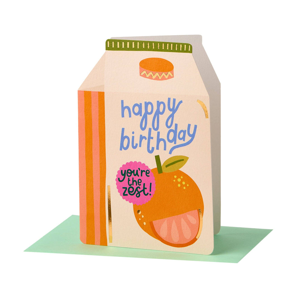 Happy Birthday you're the zest! (BRS32)