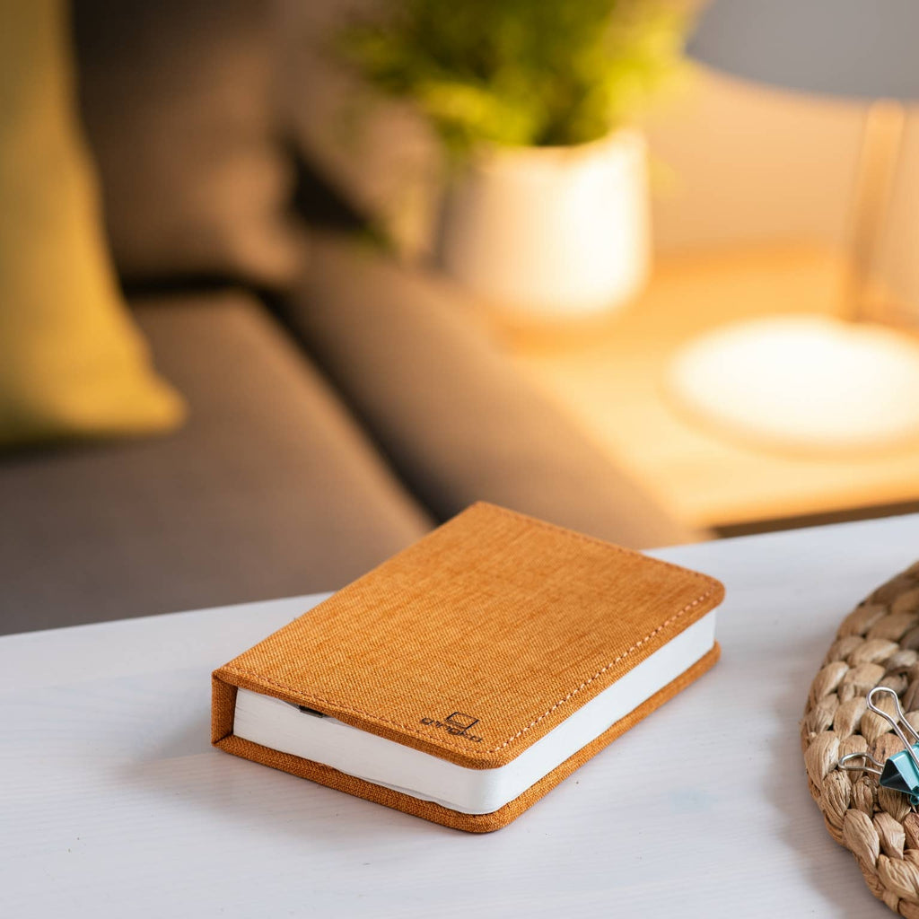 Gingko Linen Fabric Smart Book Light