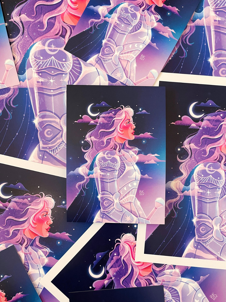Moonlight Knight Print