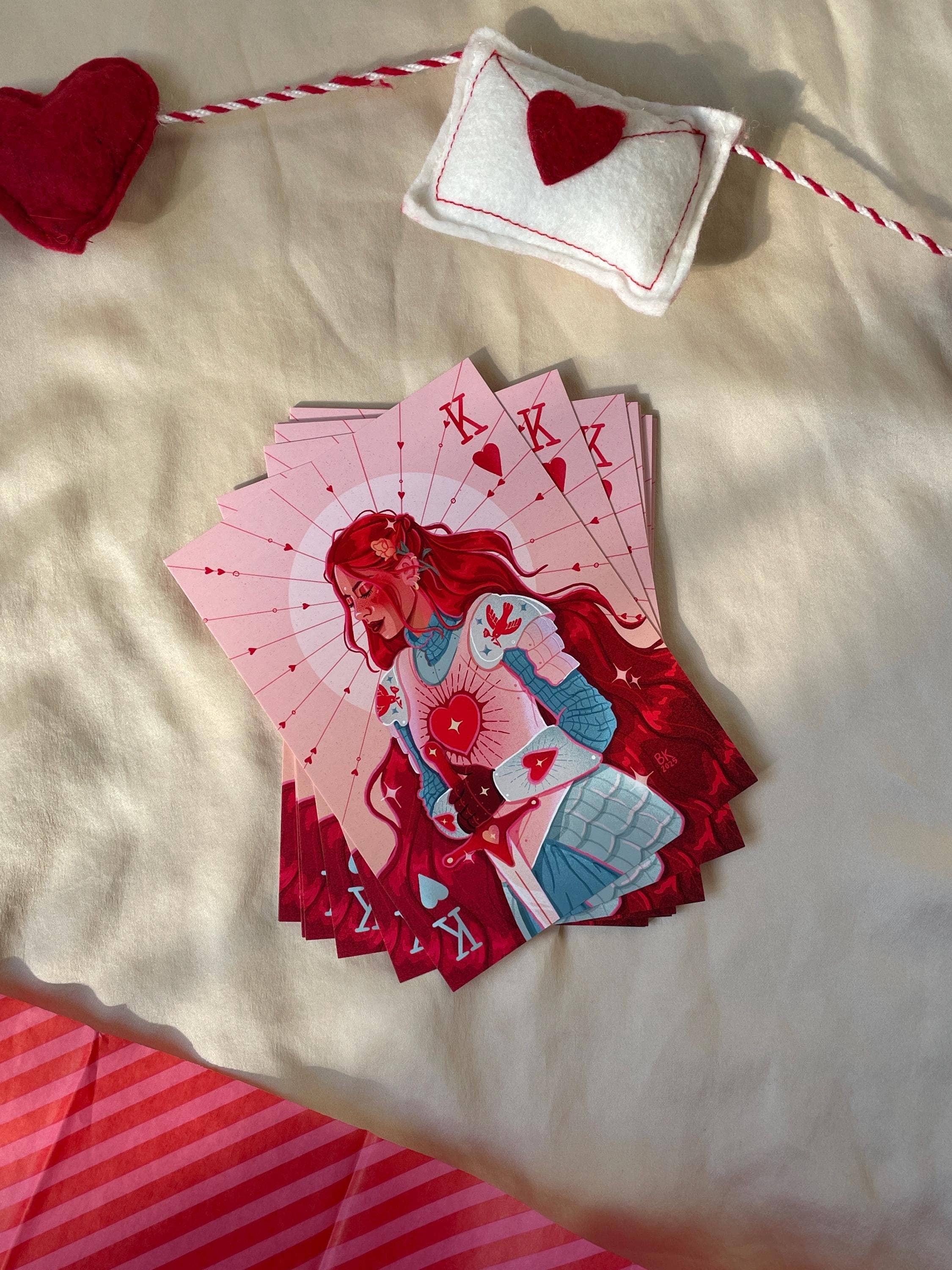 King of Hearts Print