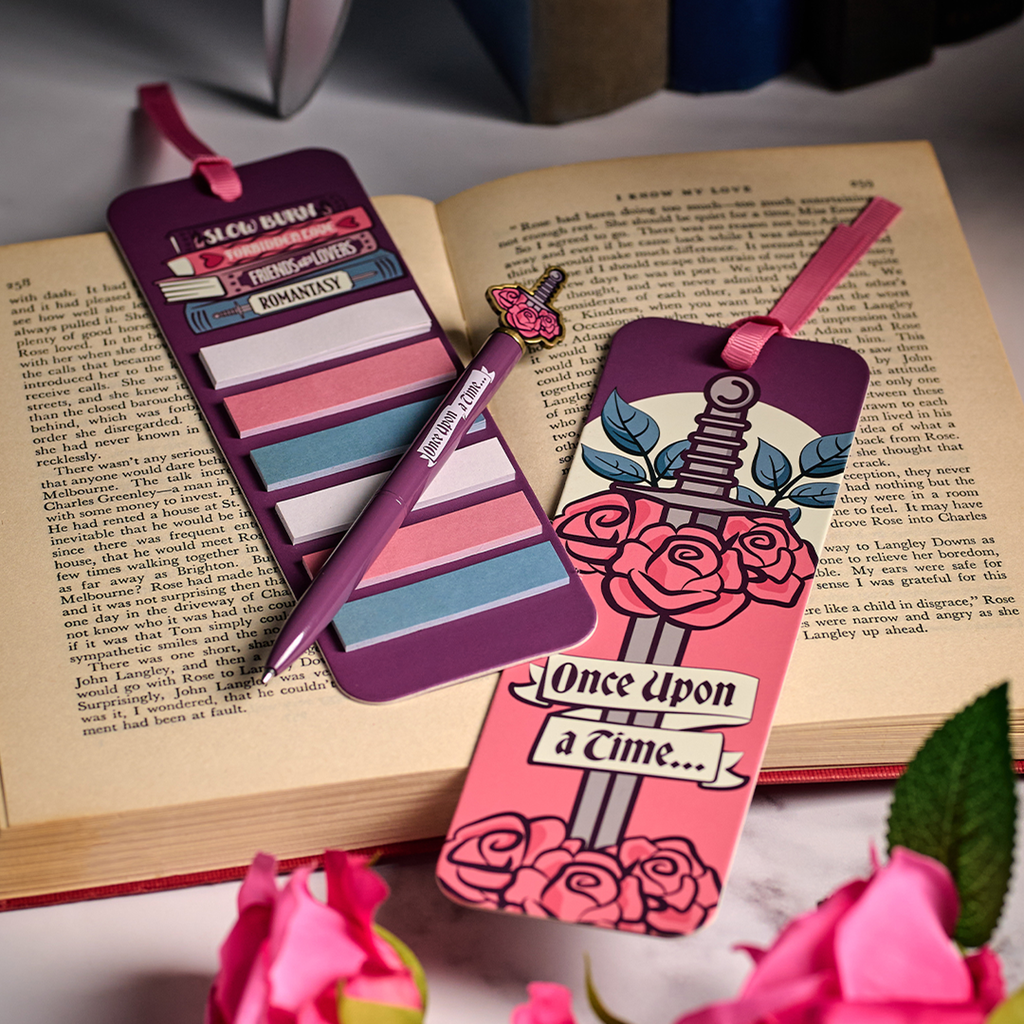 Bookmark with Sticky Tabs Romantasy