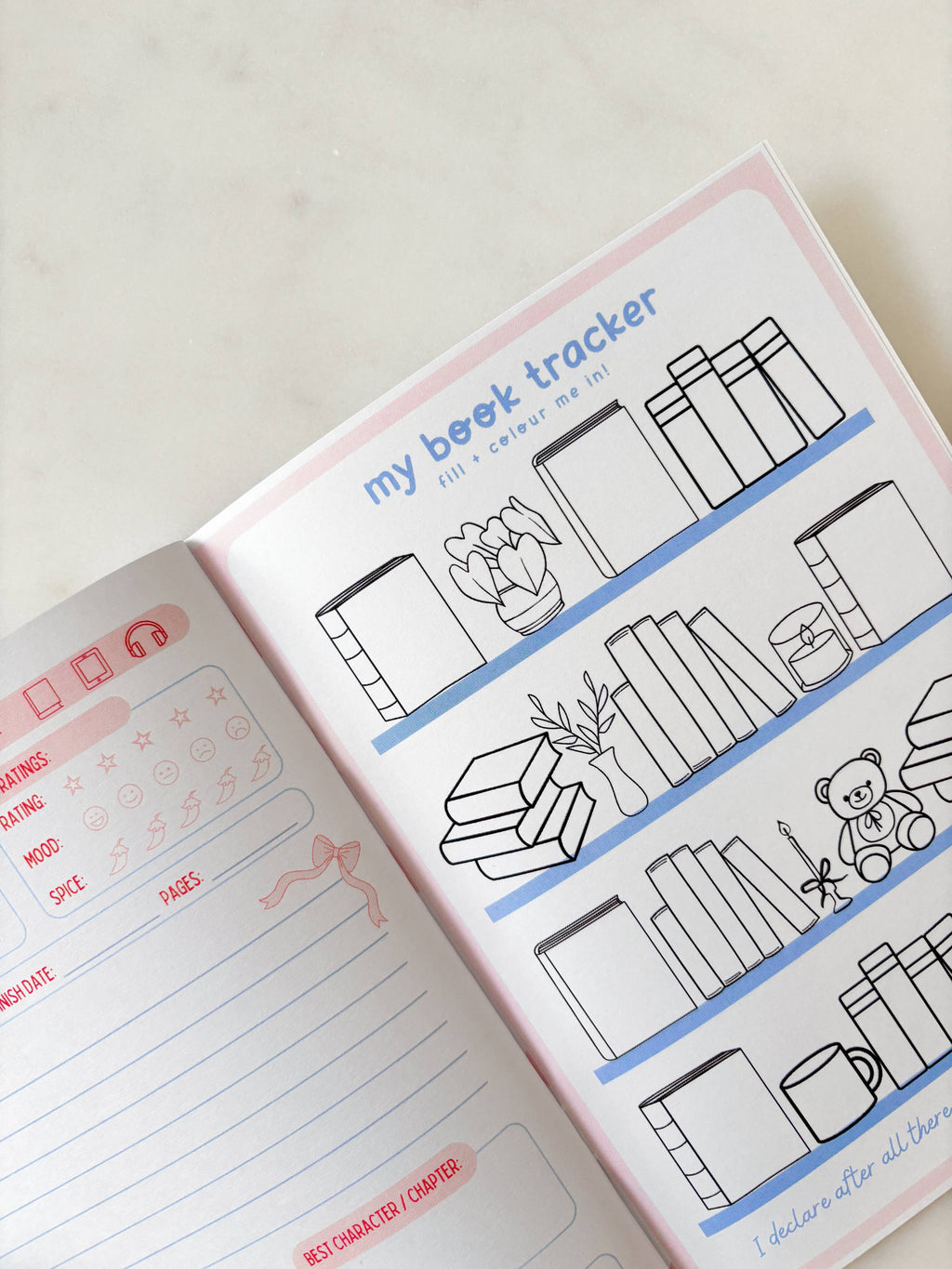 Reading Is My Jam Reading Journal | A5 Book Review Notebook