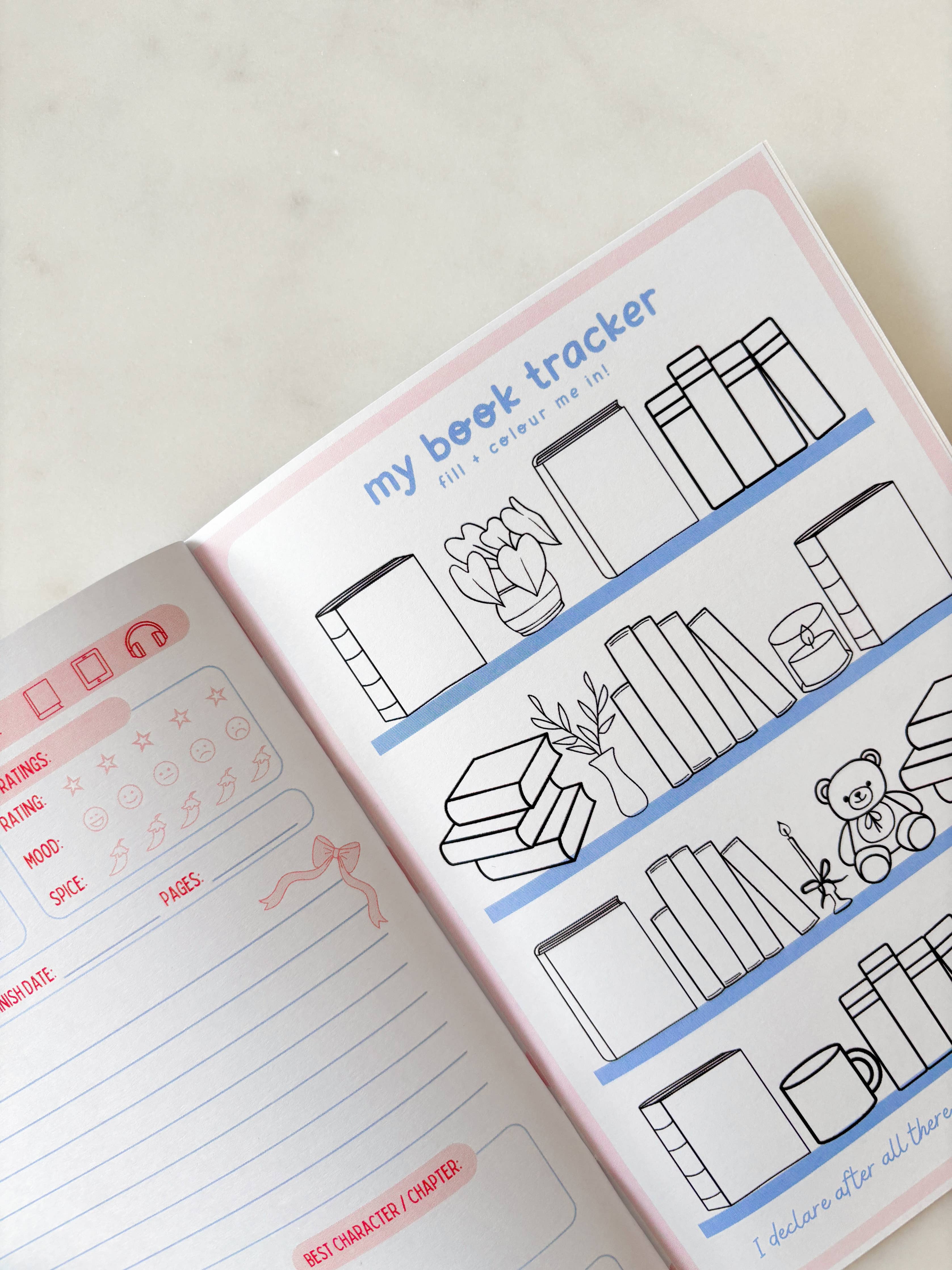 Reading Is My Jam Reading Journal | A5 Book Review Notebook