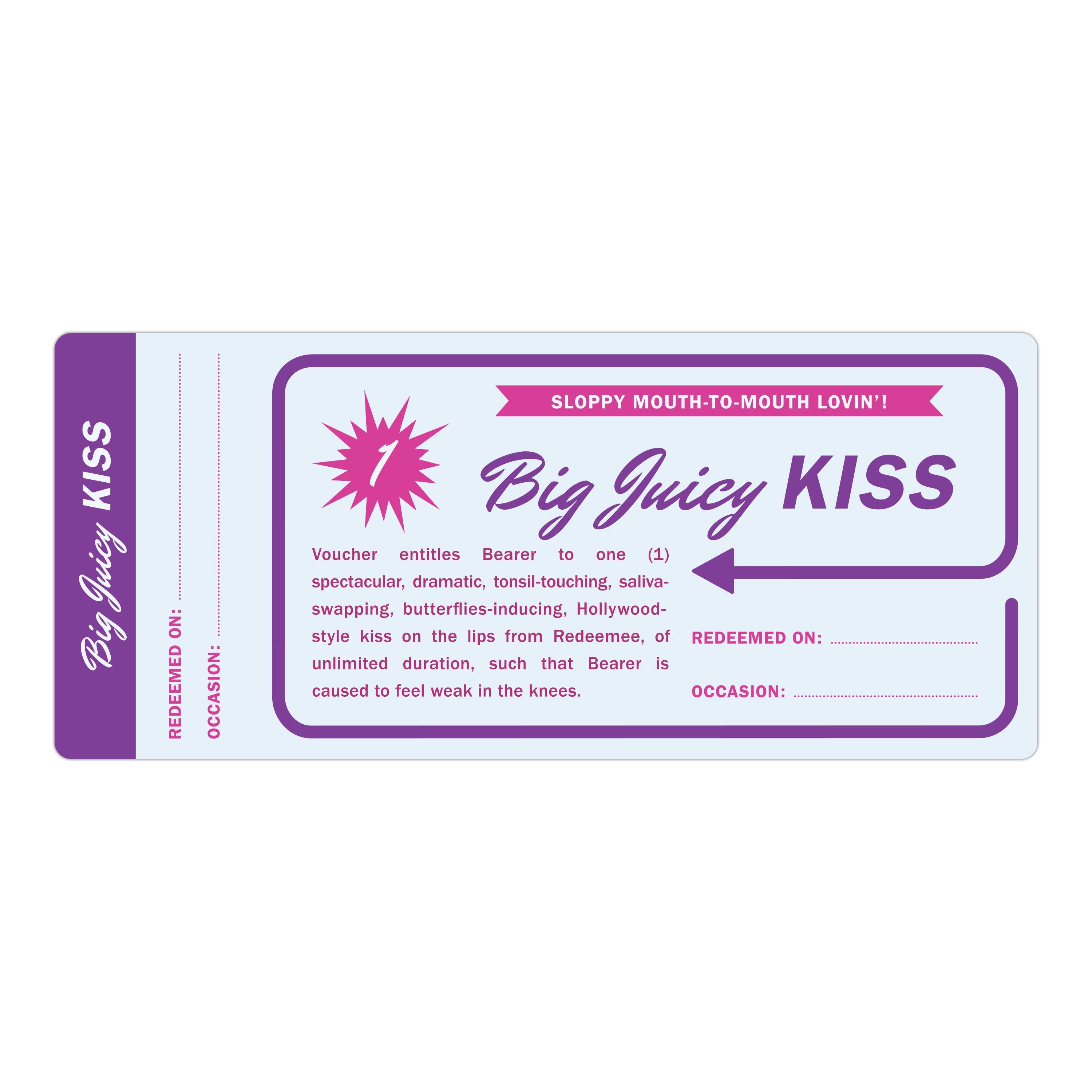 Knock Knock Vouchers for Lovers (Other Printed Item)