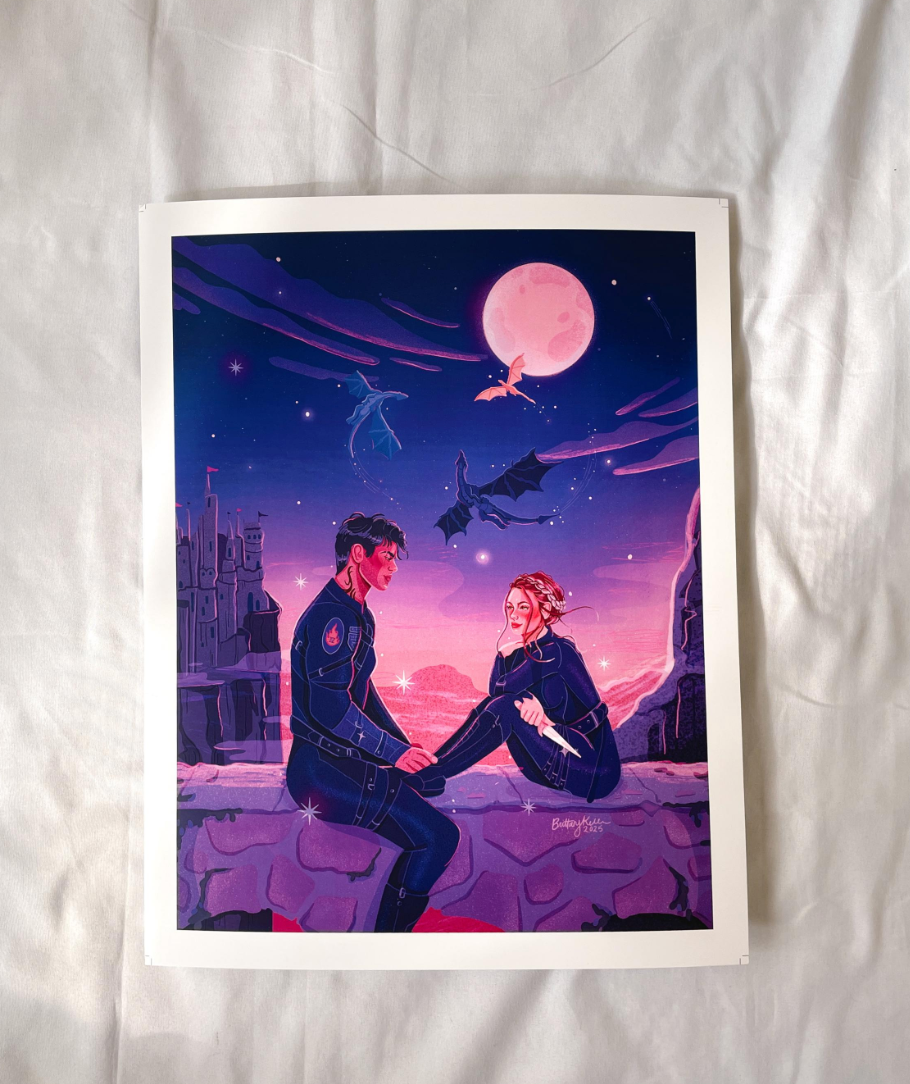 Fourth Wing Print
