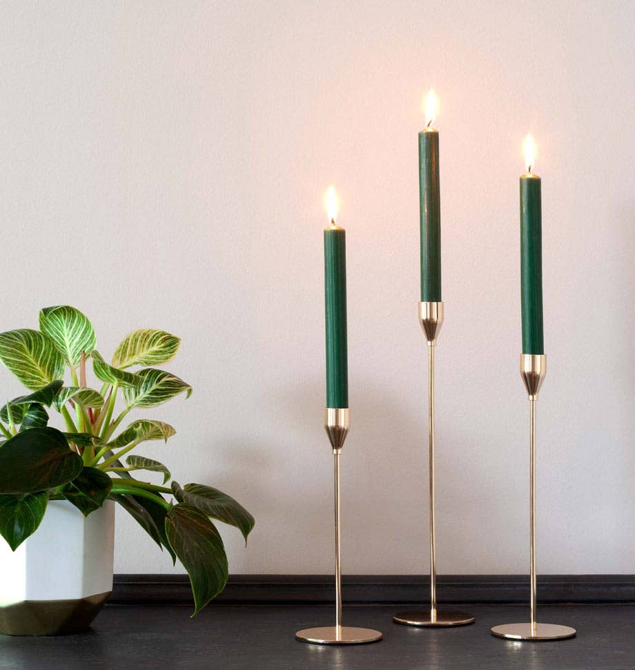 Shearer Candles - Green 8 inch Dinner Candles