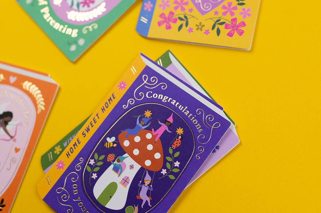 Mushroom House New Home Card