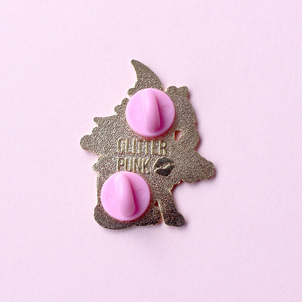Glitter Punk - Calico Cat Enamel Pin