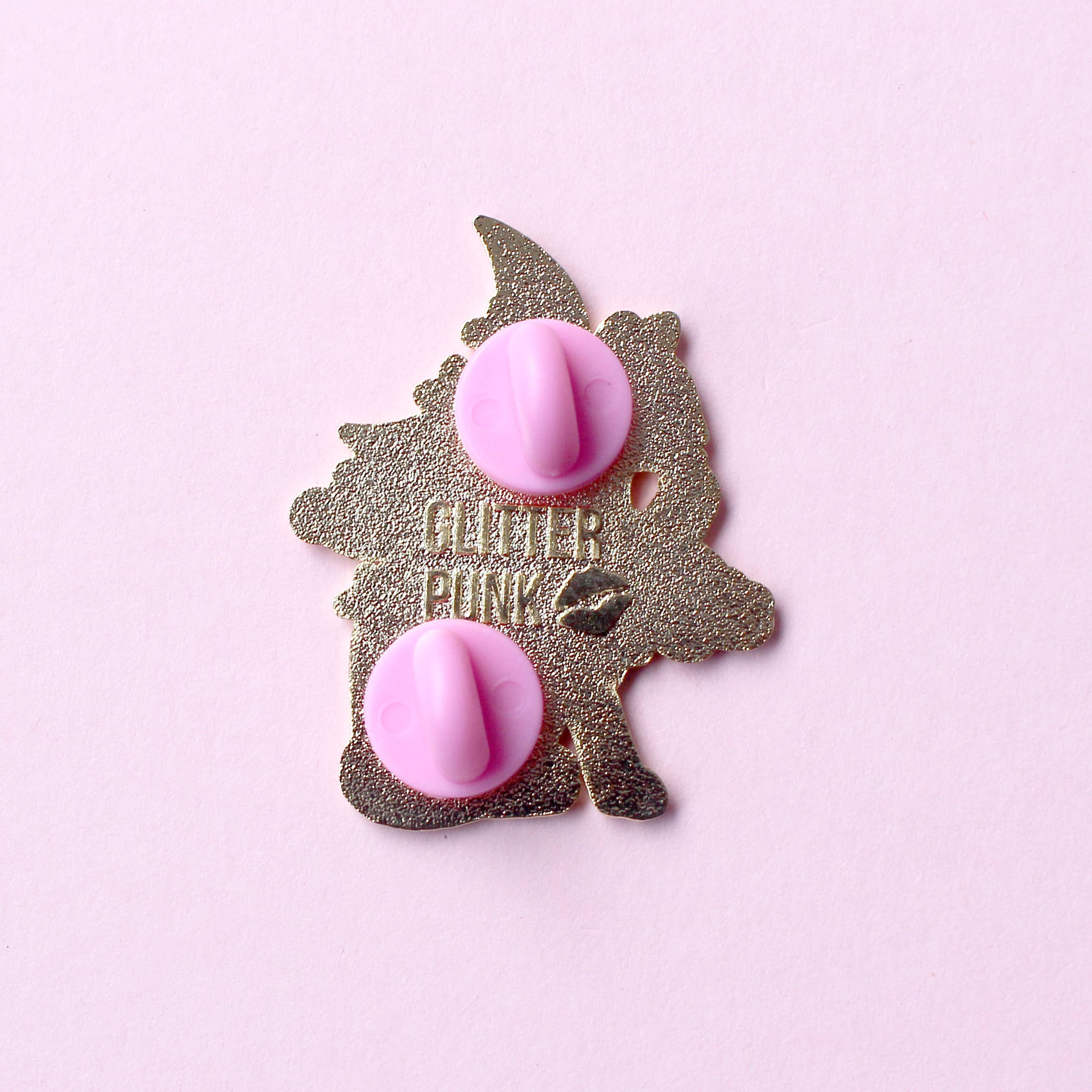 Glitter Punk - Calico Cat Enamel Pin
