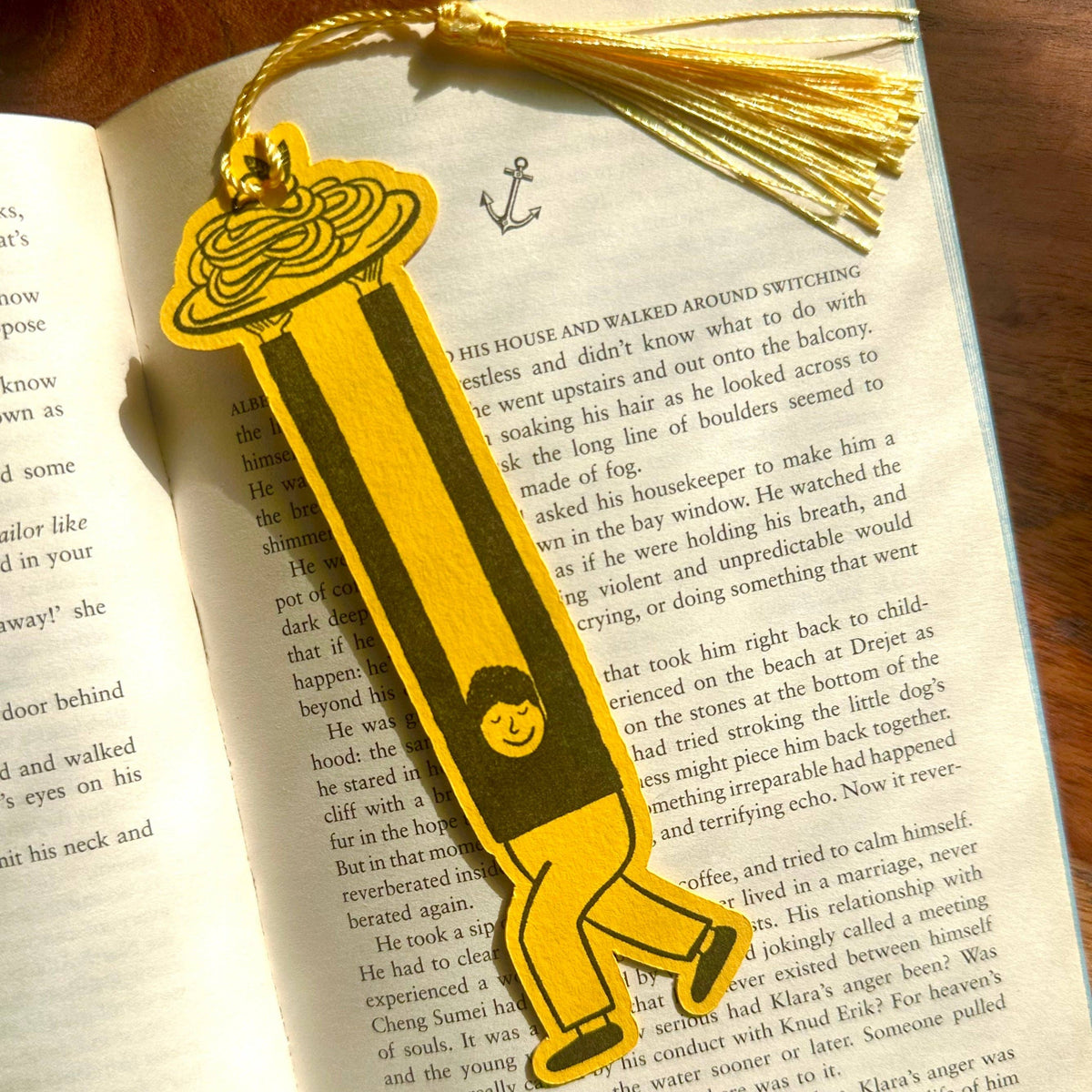 Paper - Pasta Lunges Bookmark
