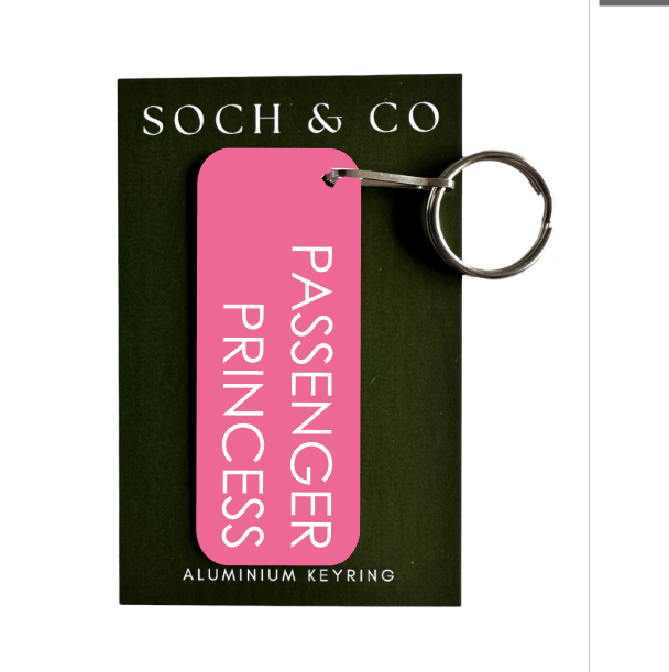 Passenger princess keyring keychain