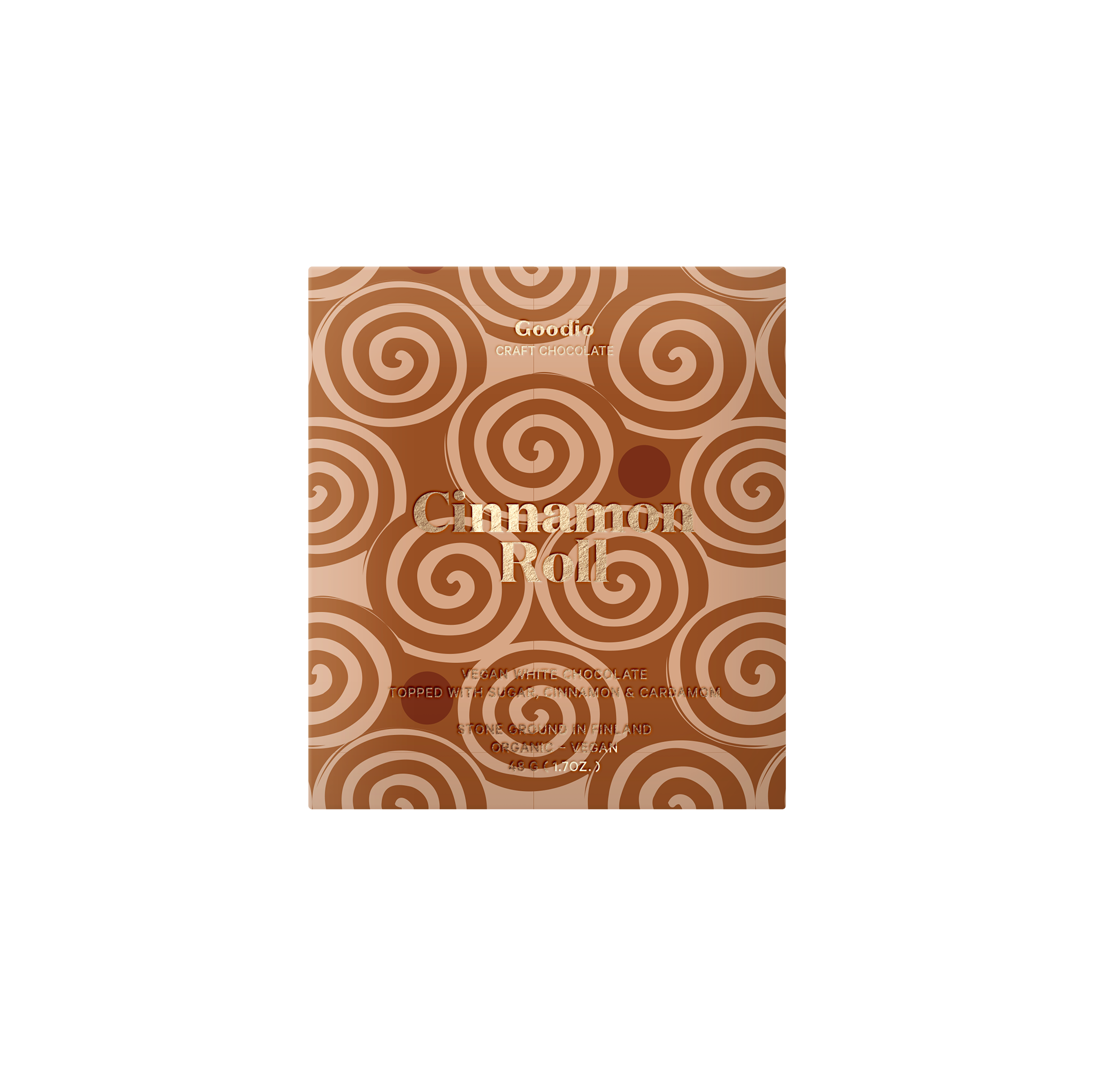 Goodio Chocolate - Cinnamon Roll Organic Chocolate