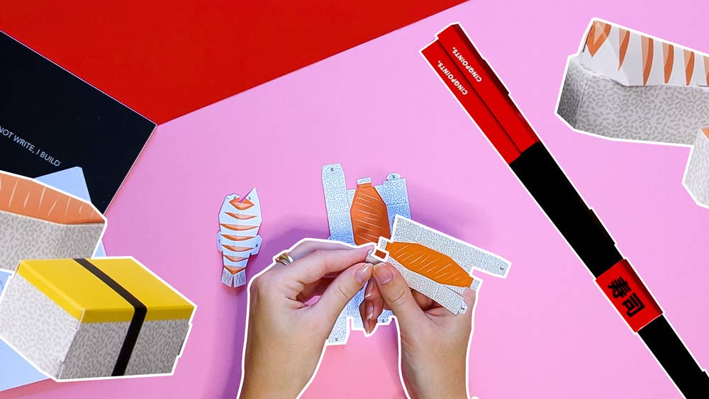 Mindful Activity Crafts Gift - Sushis