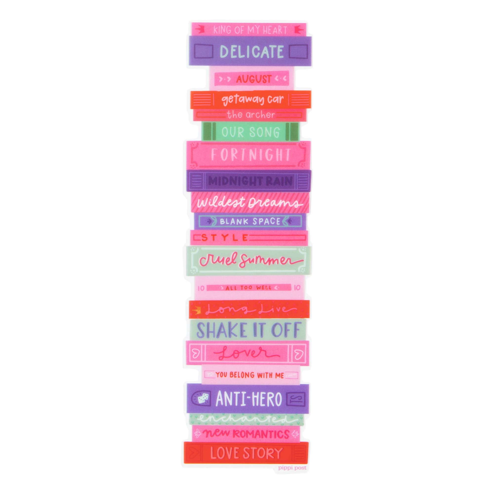 Book Tour Transparent Bookmark