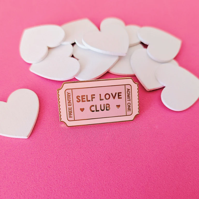Self Love Club Enamel Pin