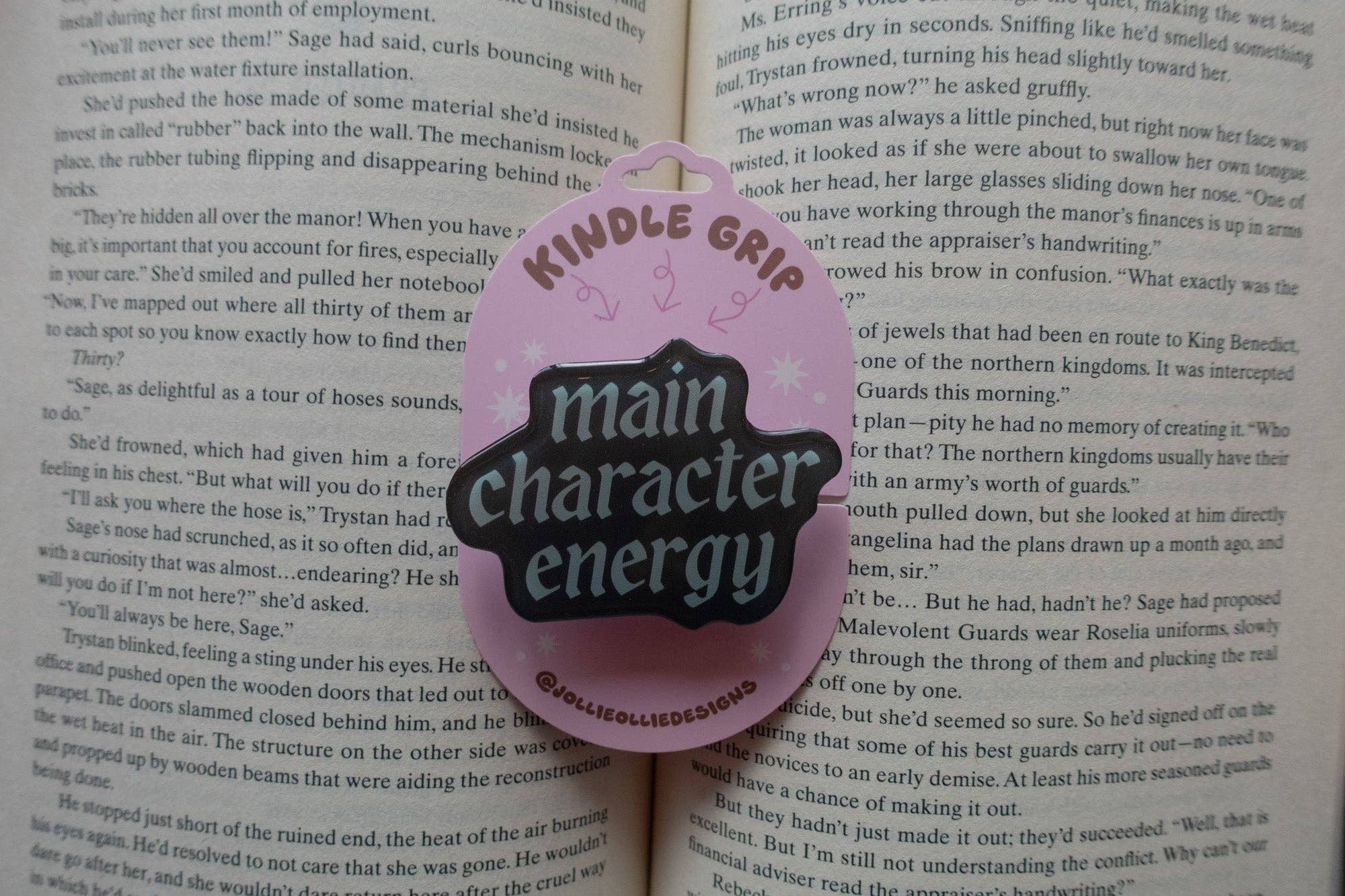 Main Character Energy Phone & Kindle Grip