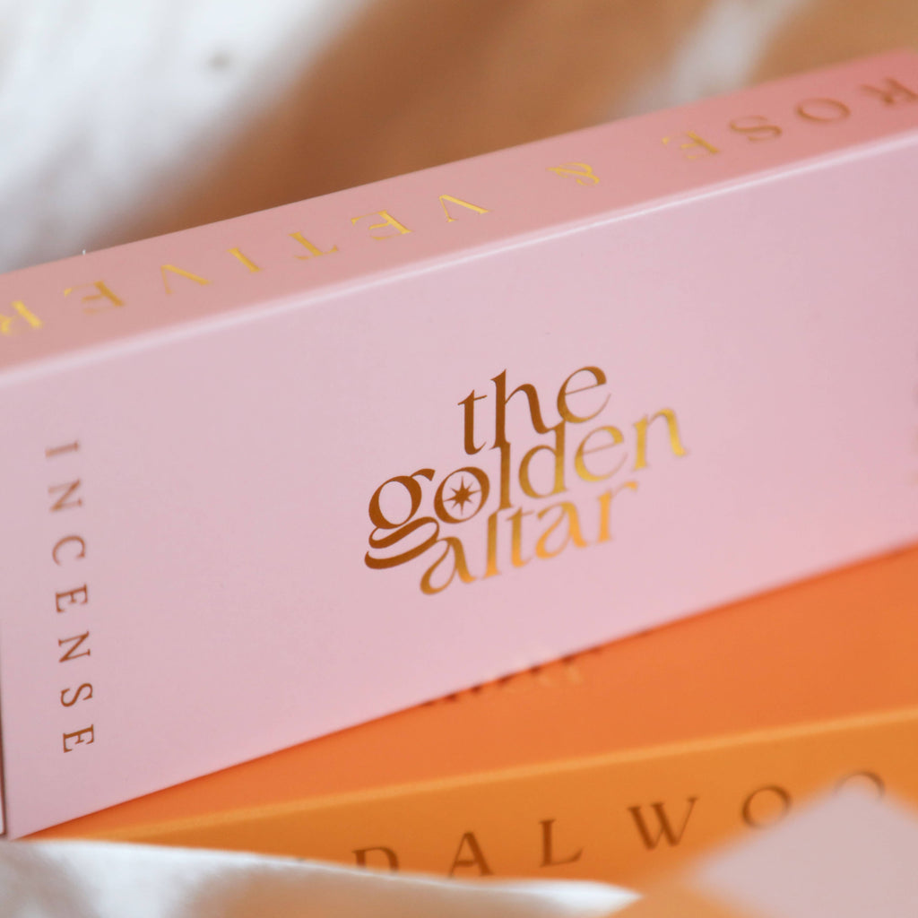 The Golden Altar - Orange & Lemongrass Natural Incense