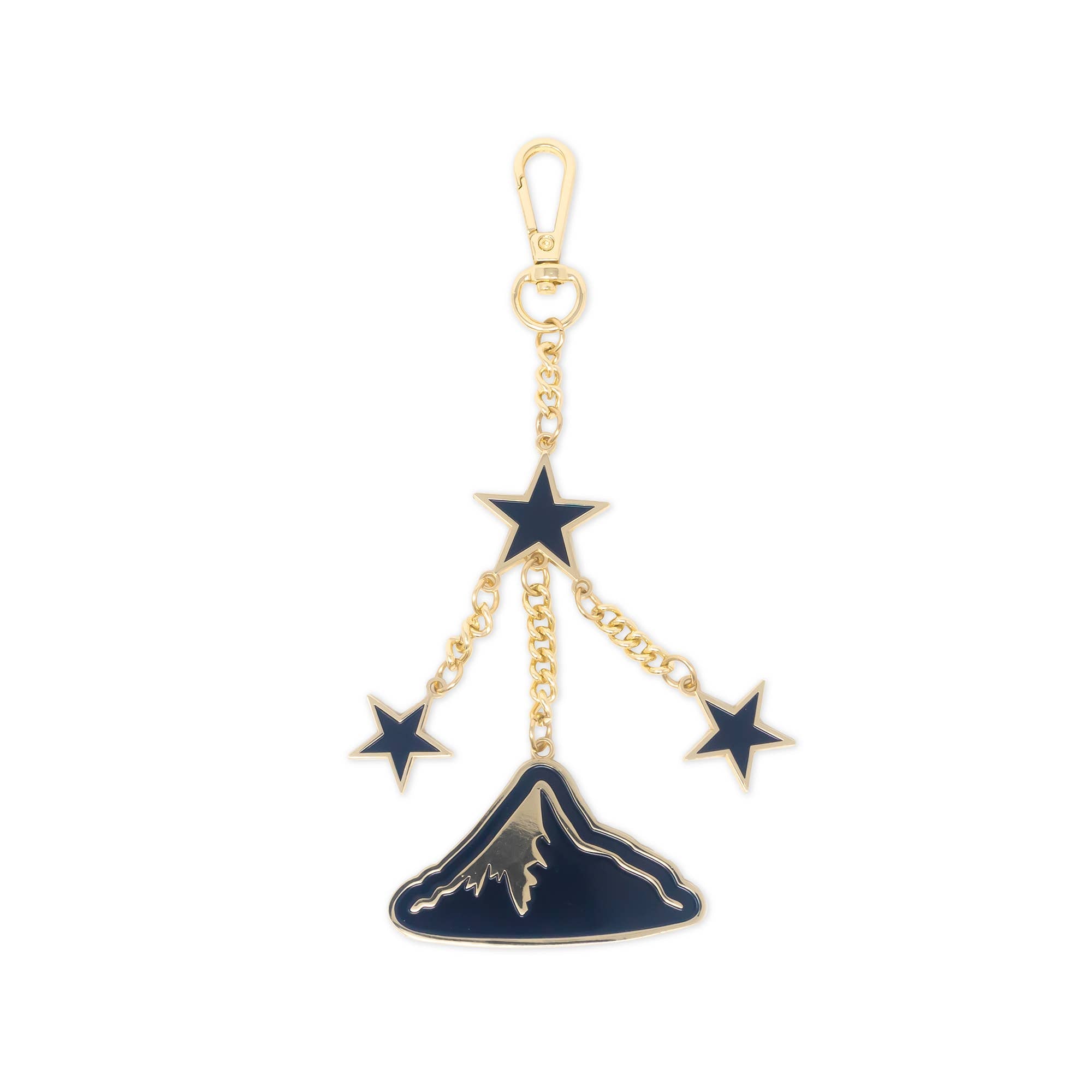 Sarah J Maas Enamel Bag Charm, Mountains Stars