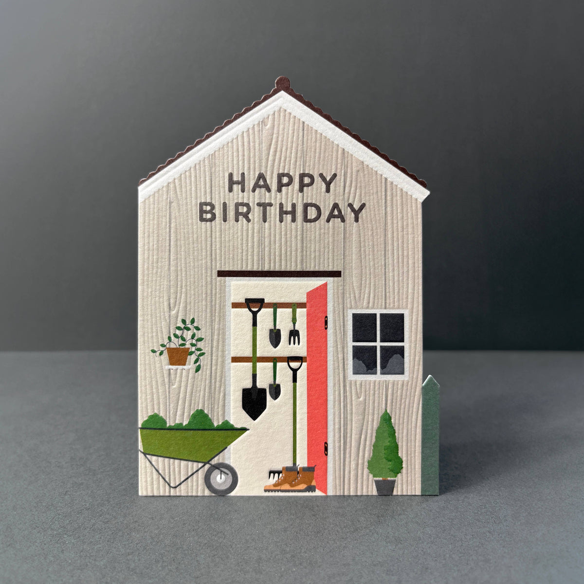 Garden Shed (birthday) Card