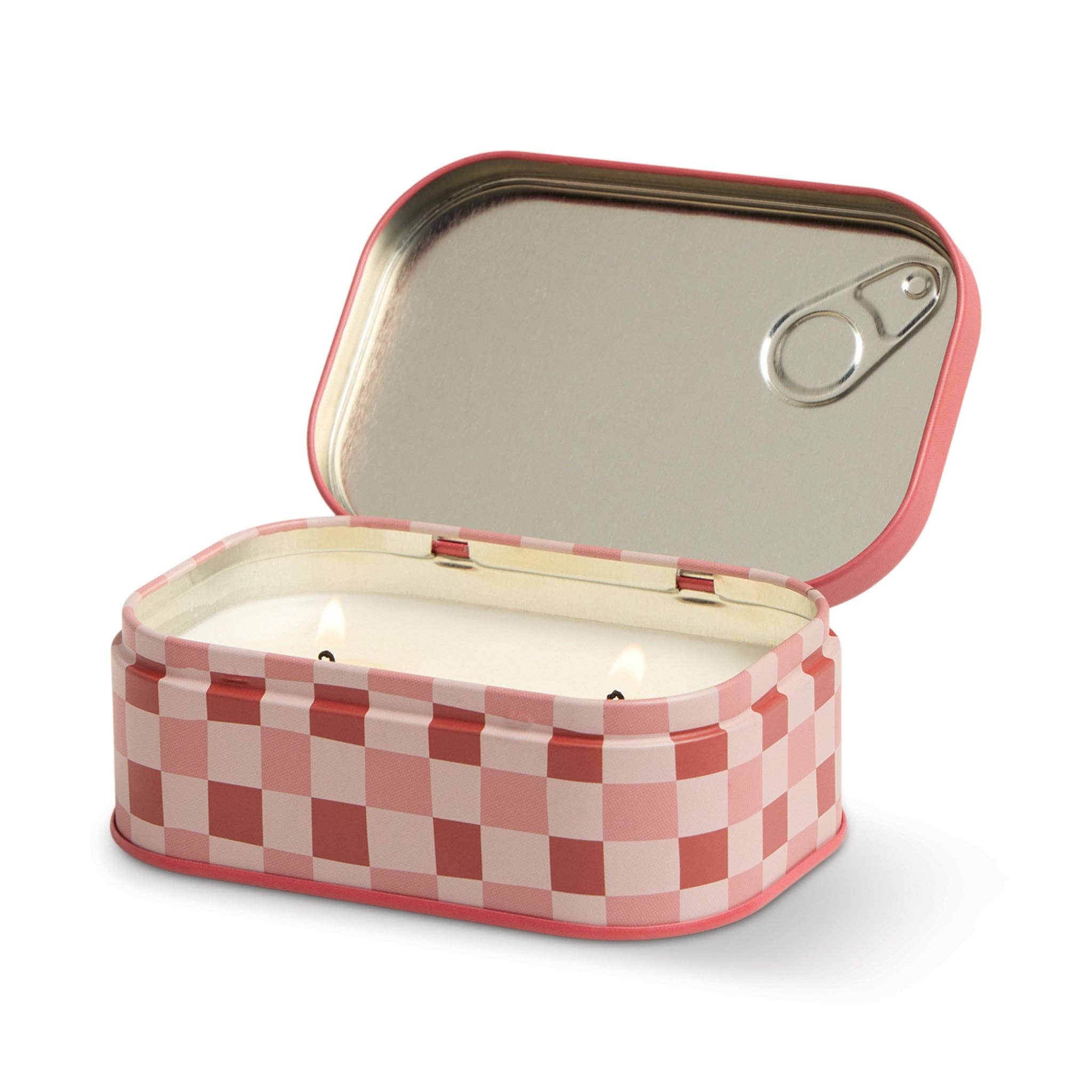 Paddywax Bistro 4.5oz/127g Cherry Printed Tin Candle - Smoked Cherry