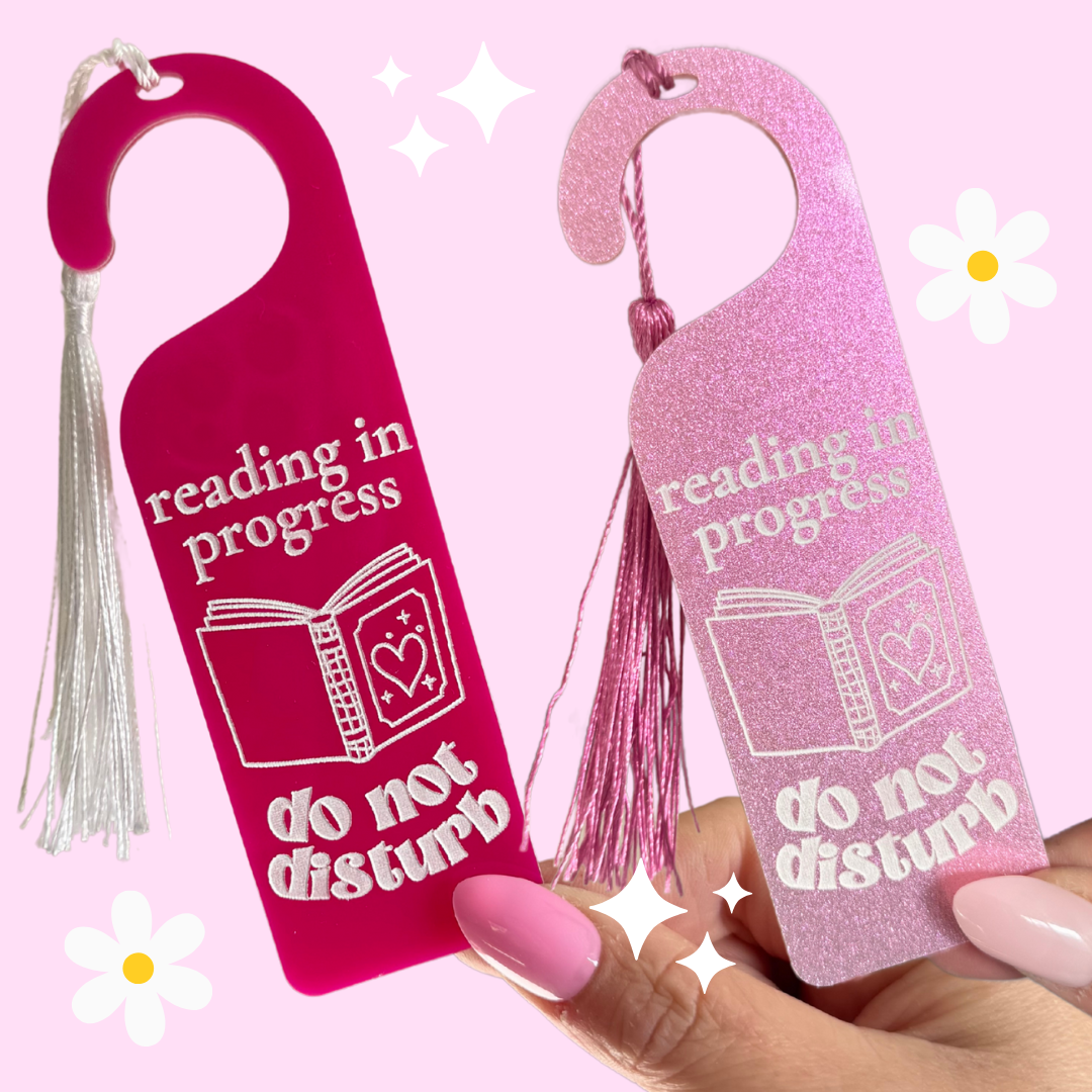 Honey Blue Lane - Do Not Disturb Bookmark