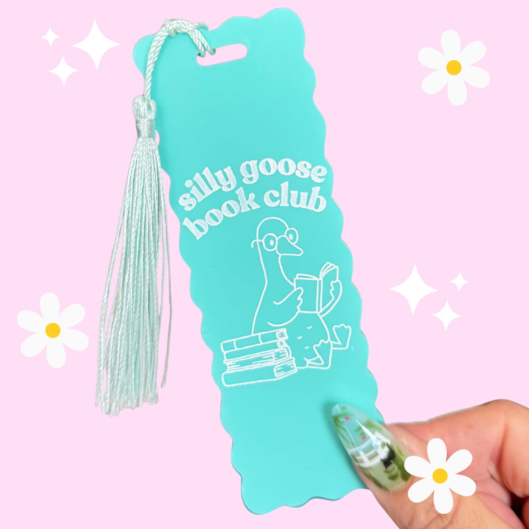 Honey Blue Lane - Goose Book Club Bookmark