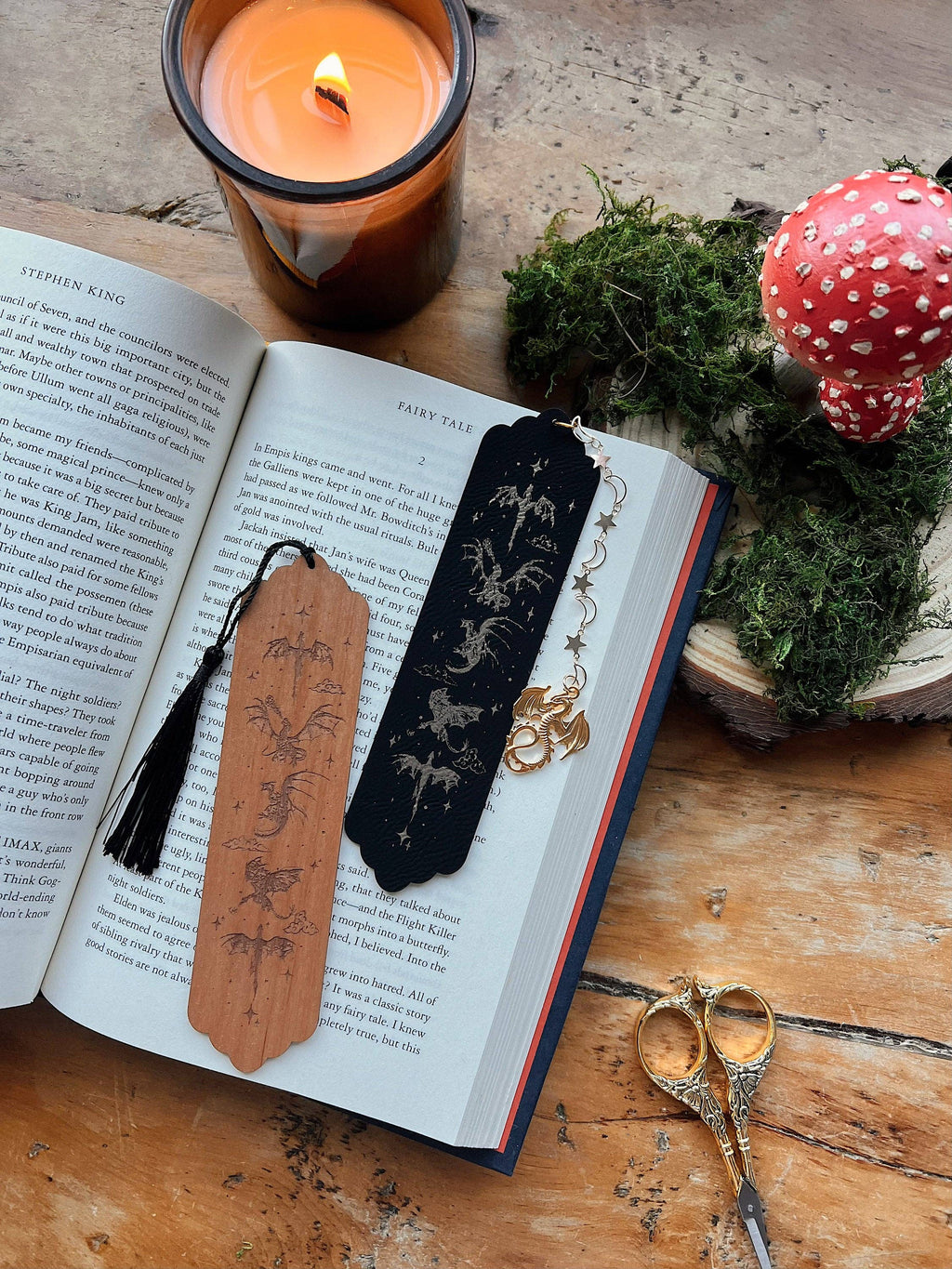 The Bookish Atelier - FDragon Bookmark