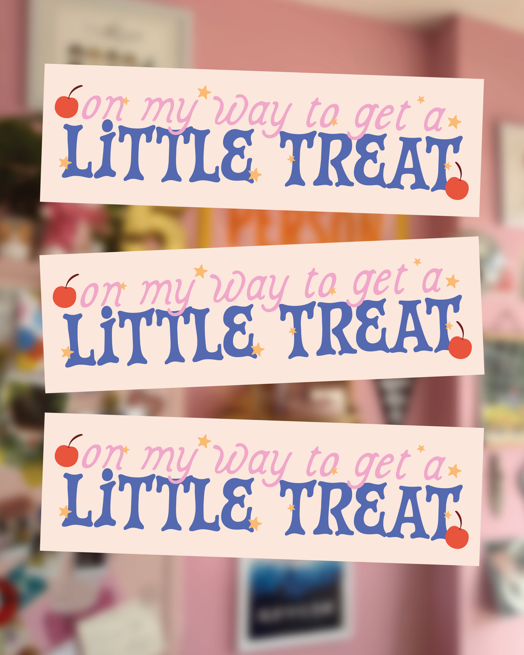 Little Treat MAGNETIC Bumper Sticker