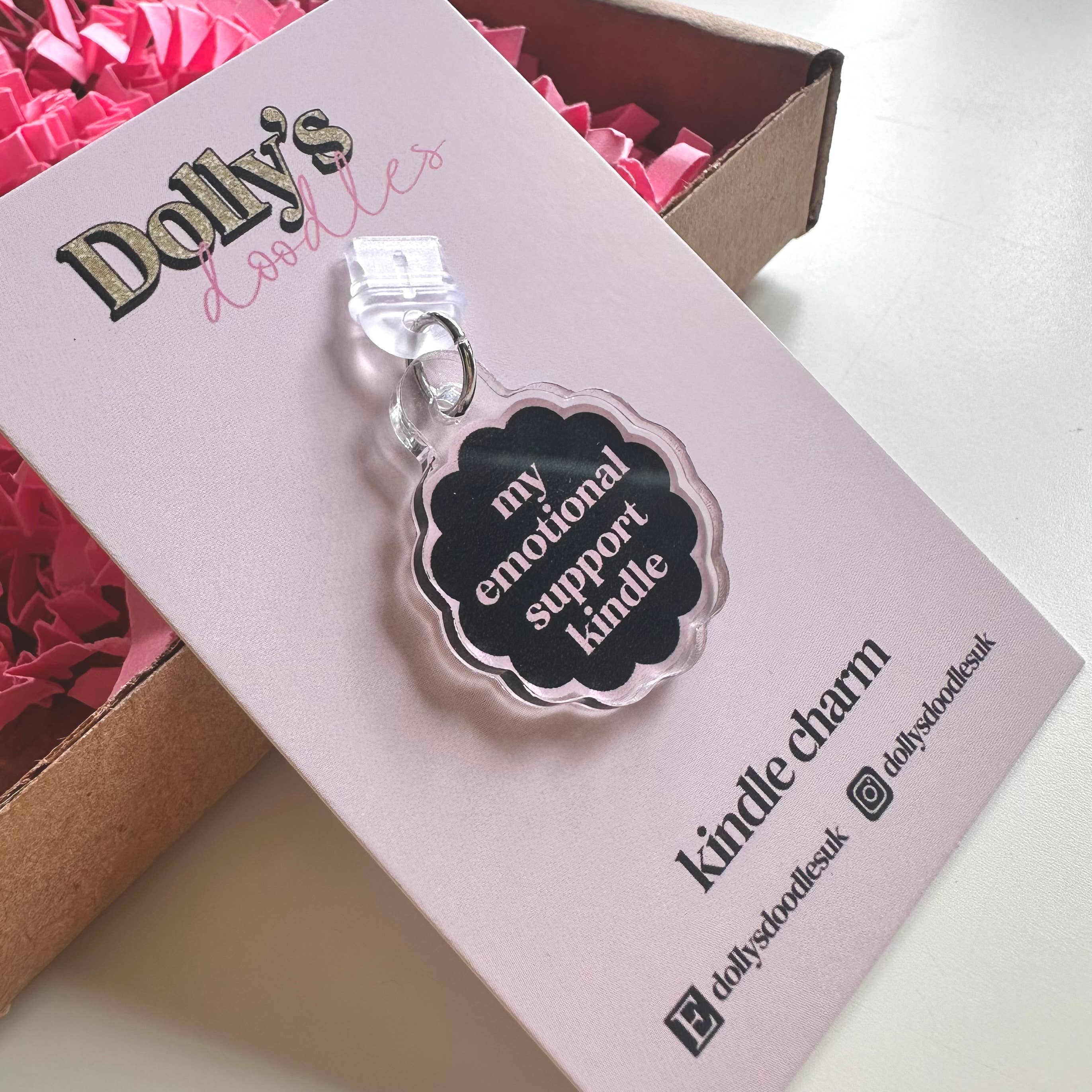 Kindle Charm - Emotional Support Reading Club Book Gift
