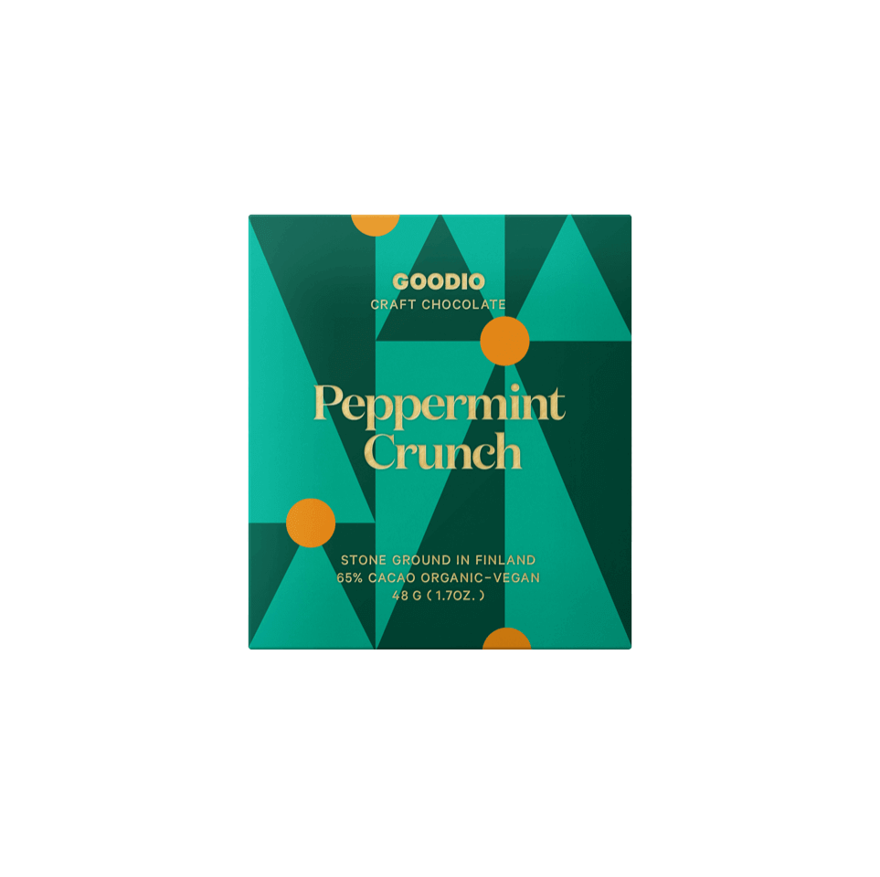 Goodio Chocolate - Peppermint Crunch