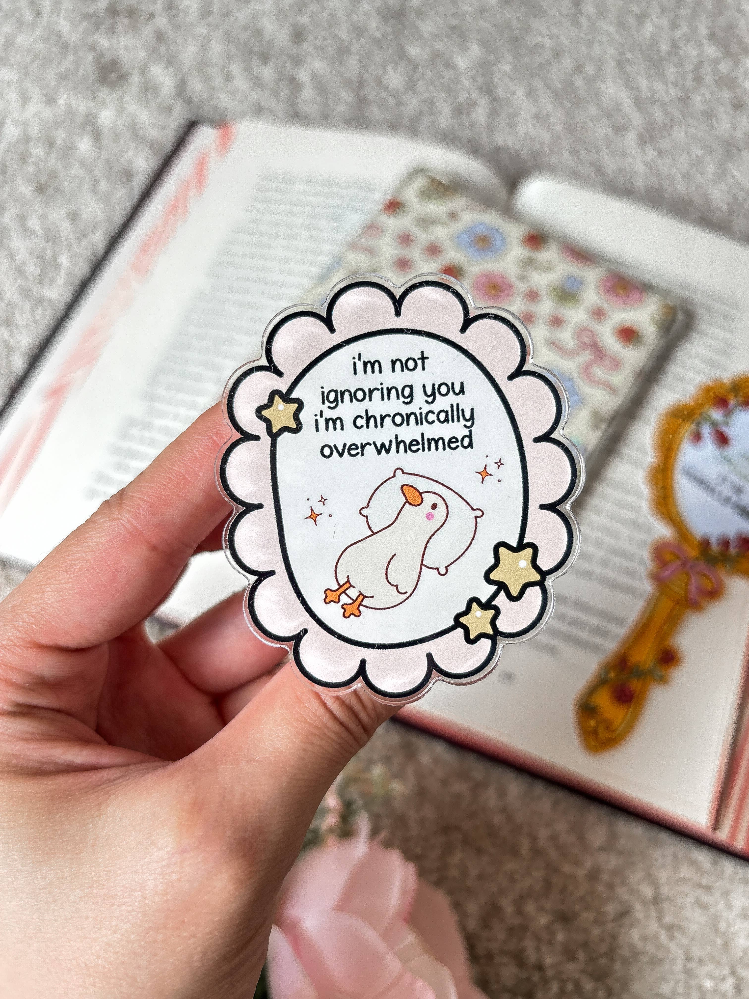 Silly goose Magnetic Grip for Kindle/Kobo/Smartphone