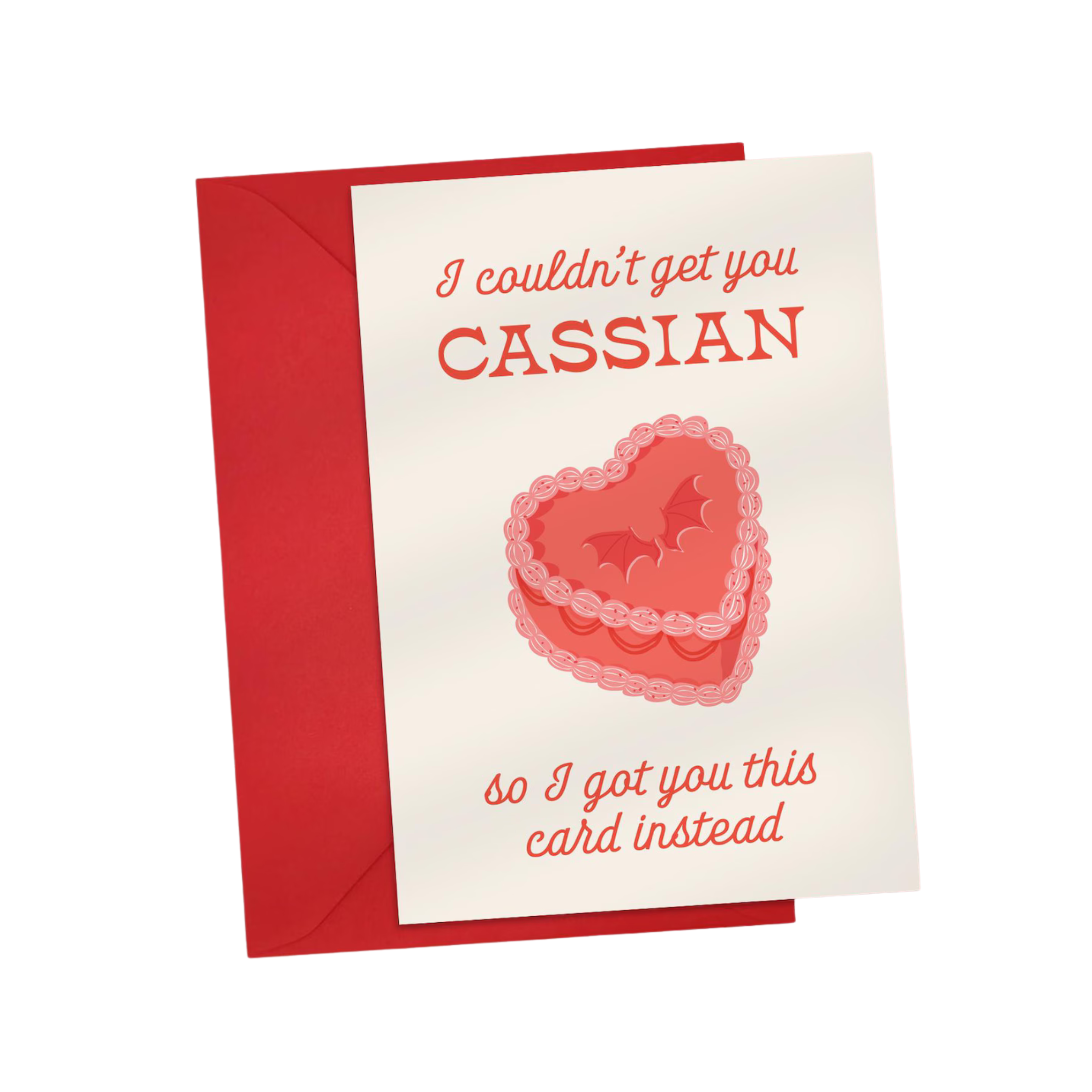 ACOTAR Cassian birthday greeting card