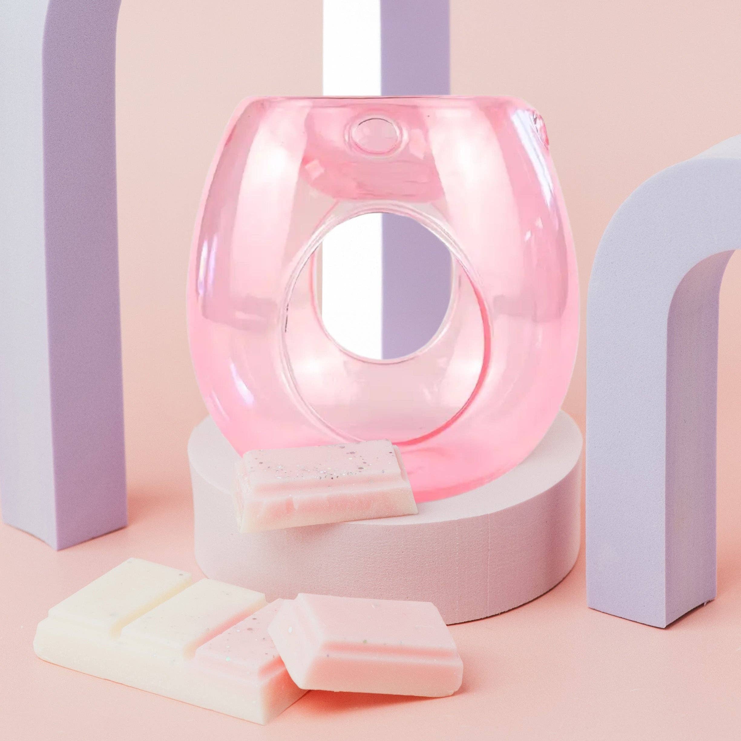 Bubble Glass Wax Melt Tealight Warmer burner