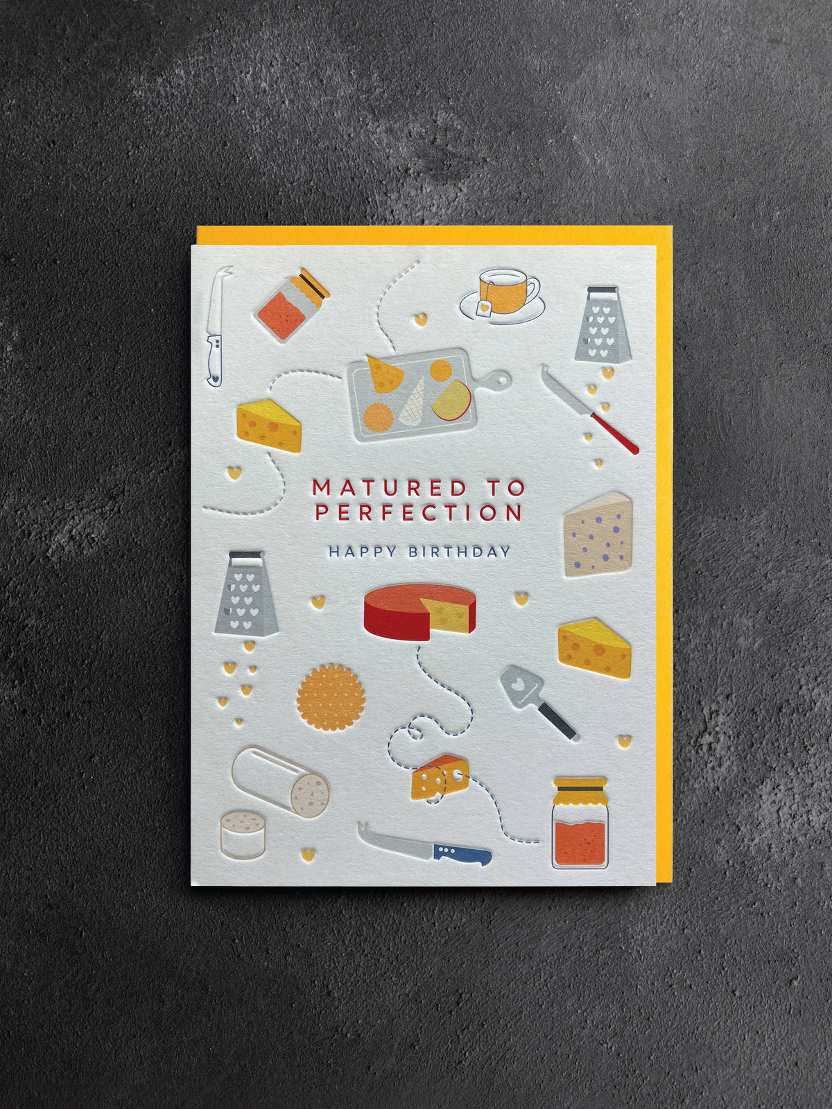 Cheese Birthday Card
