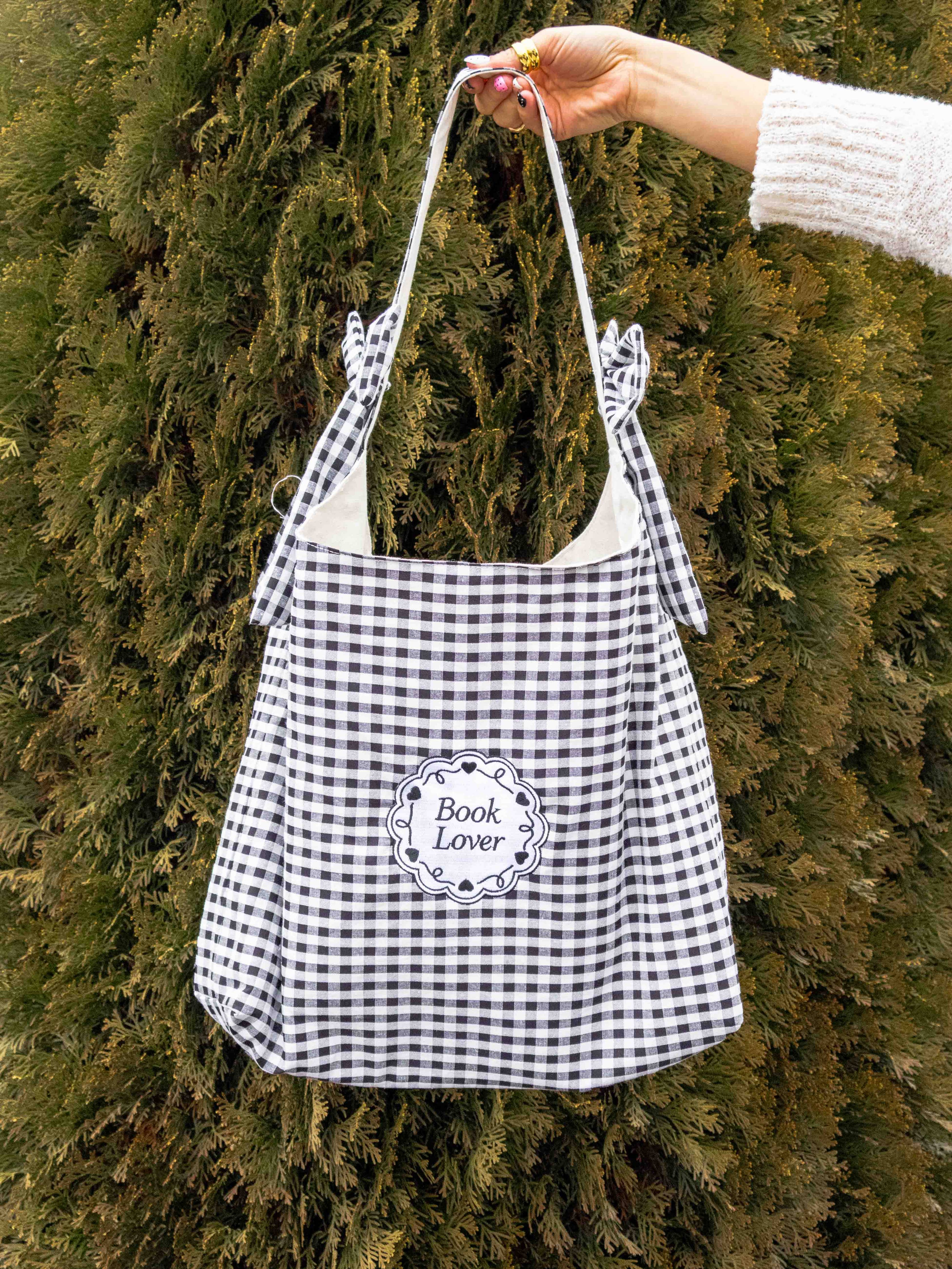 Book Lover Bow Tote