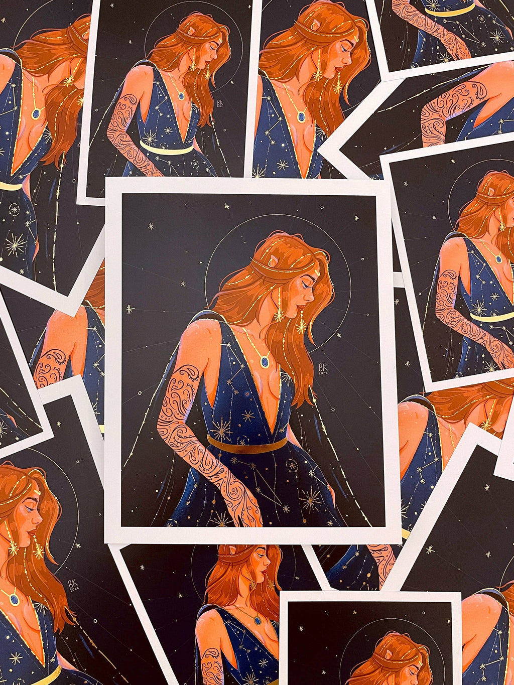 Feyre Gold Foil Print