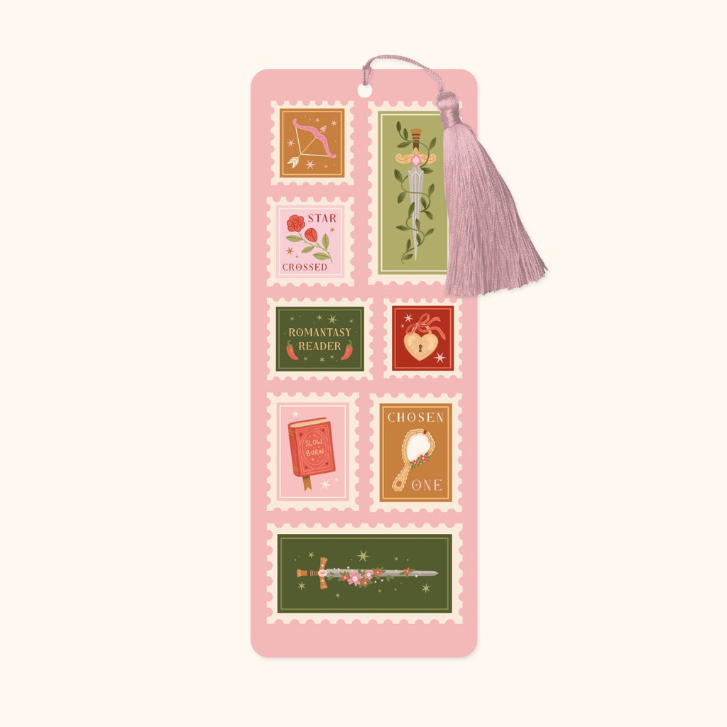 Hopscotch Paper Co. - Romantasy Stamps Bookmark