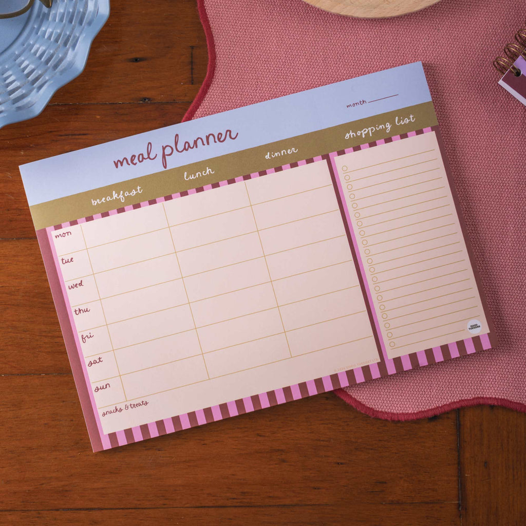 Good Tuesday - A4 Weekly Meal Planner Pad