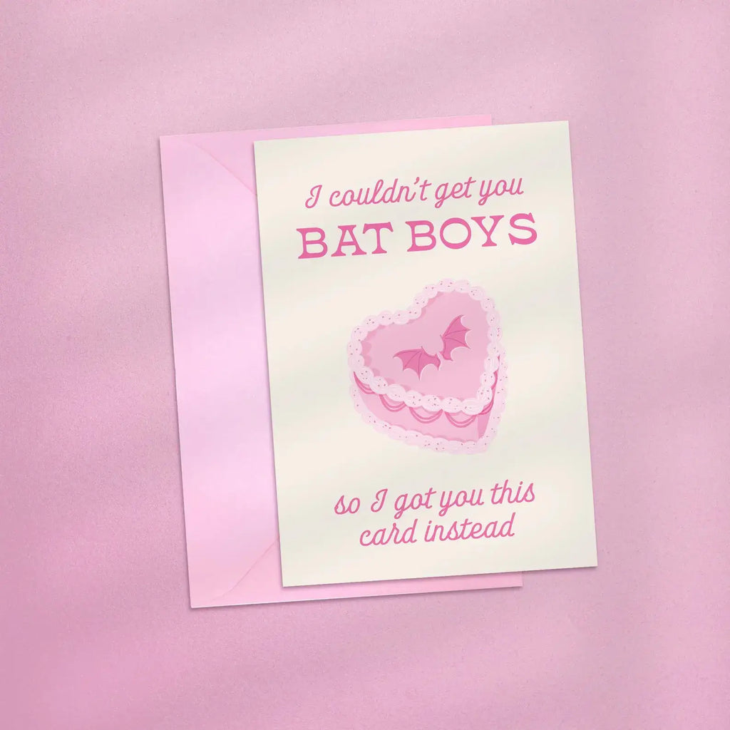 I Couldn't Get You Bat Boys For Your Birthday Card
