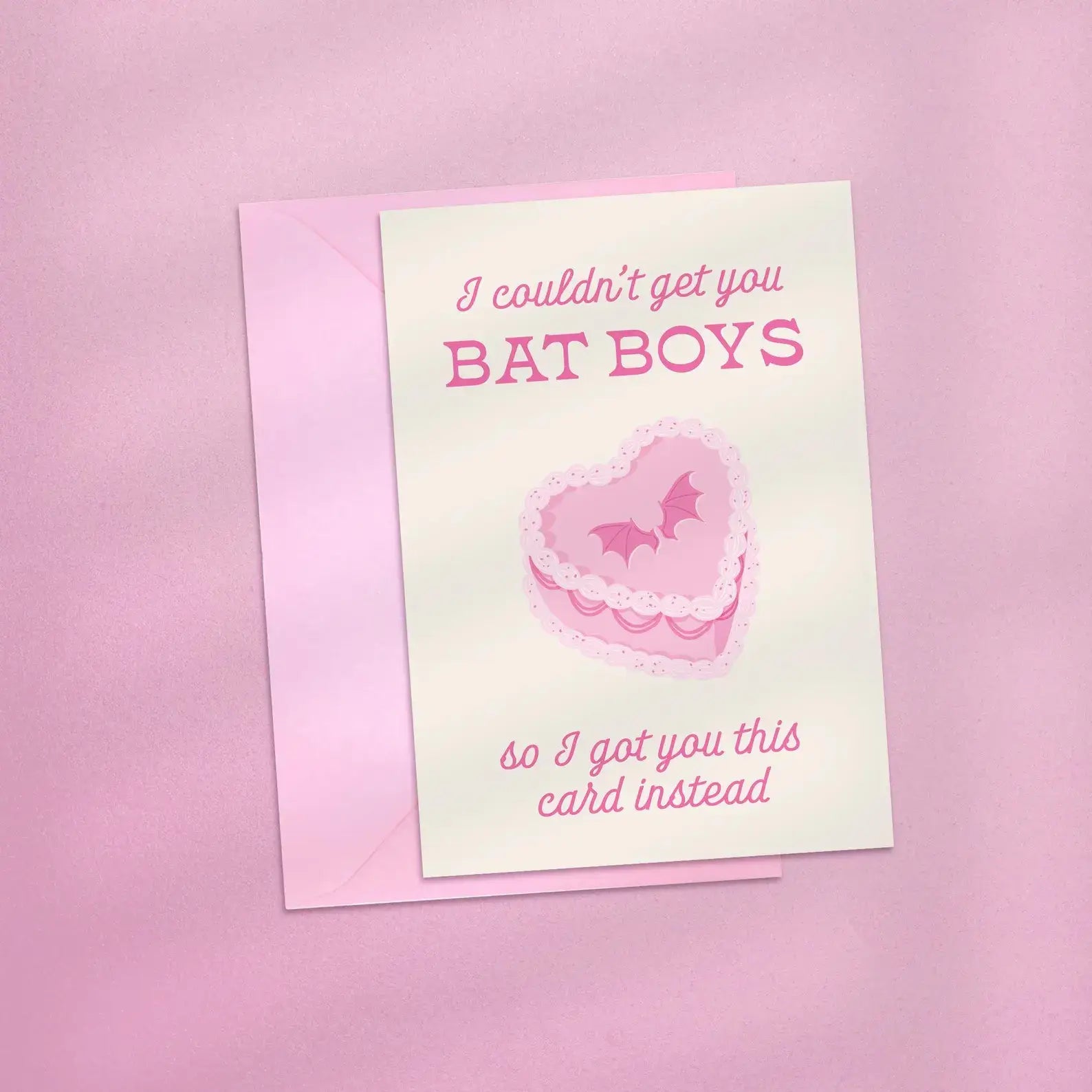 I Couldn't Get You Bat Boys For Your Birthday Card