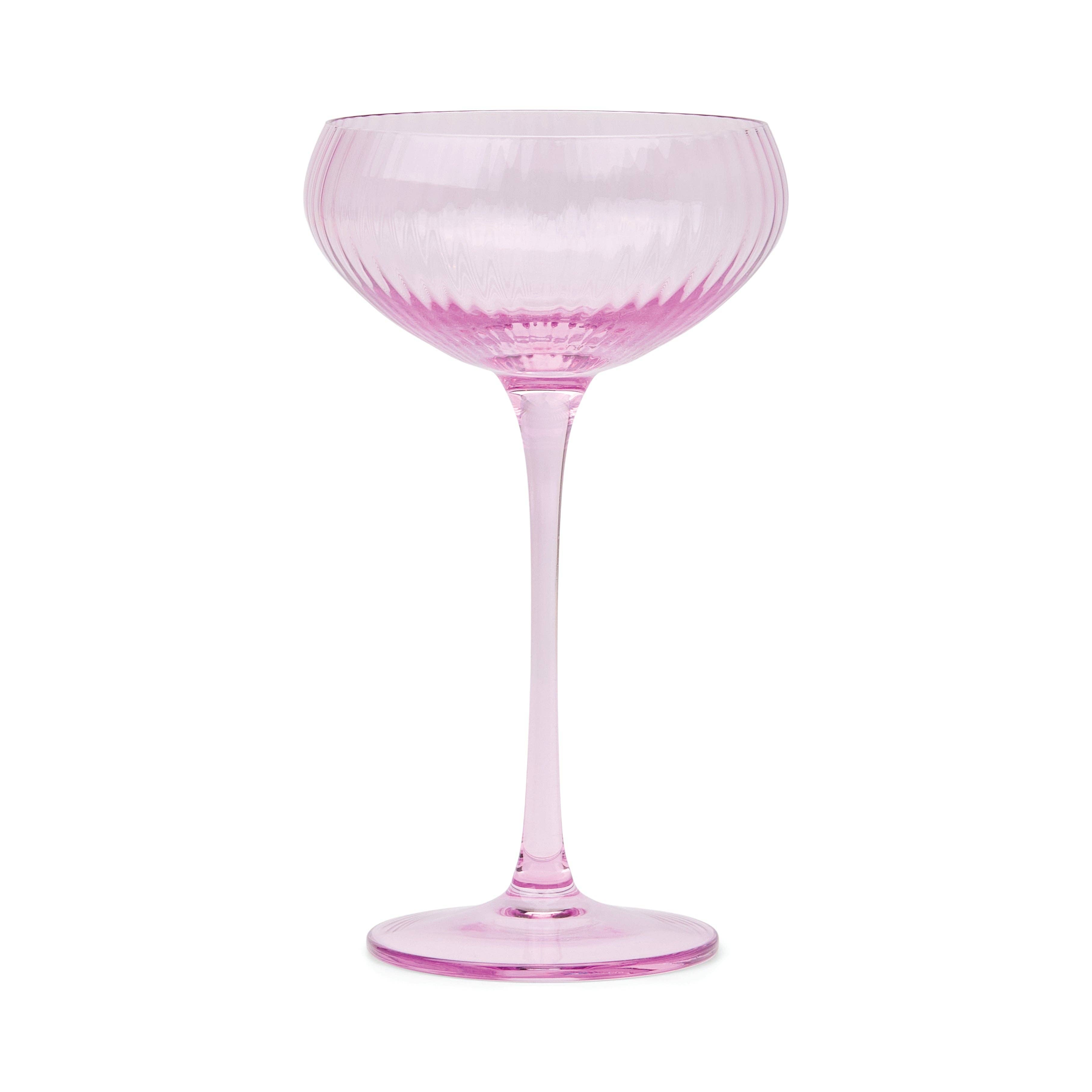 The Lou Coupe Glass - Set of 2 - Lilac