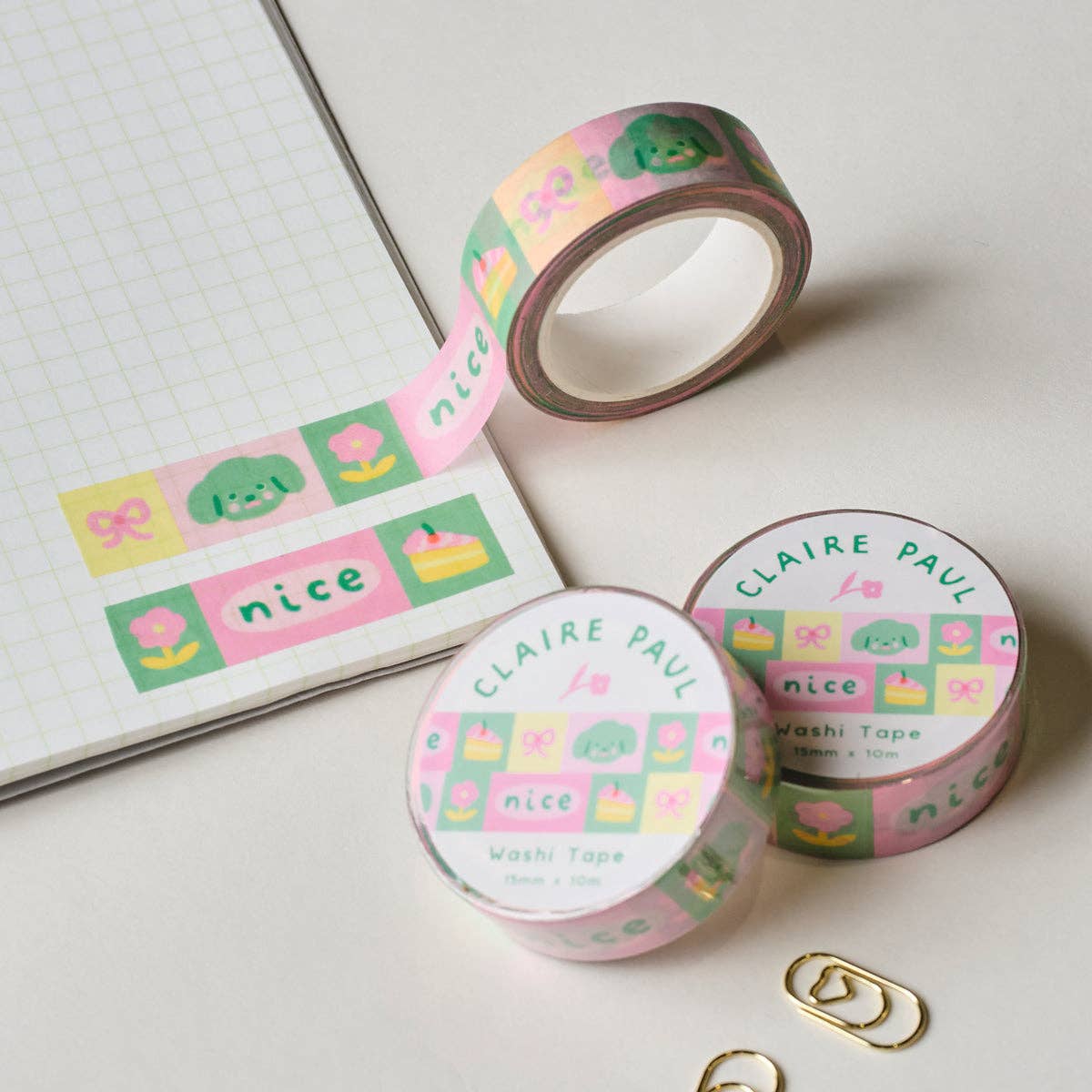 Nice Charms Washi Tape