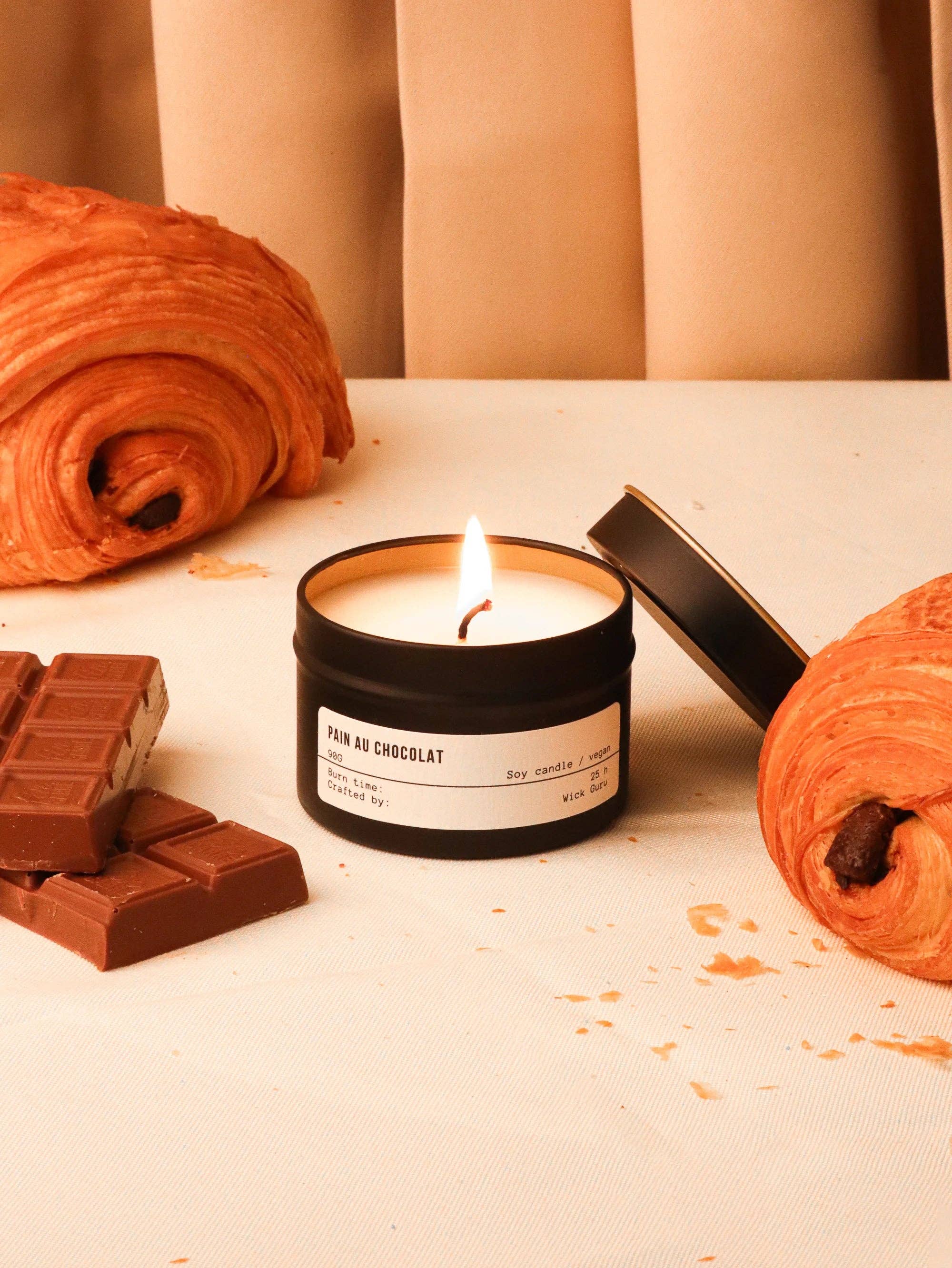 Pain Au Chocolat Candle | Birthday Gift | Bakery Scent