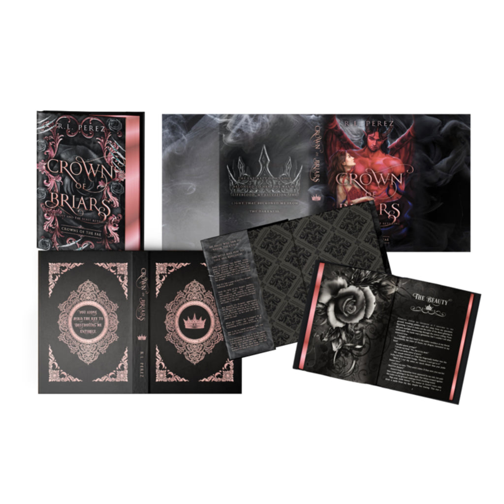 Crown of Briars by R.L. Perez (imported special edition) Princess re-telling