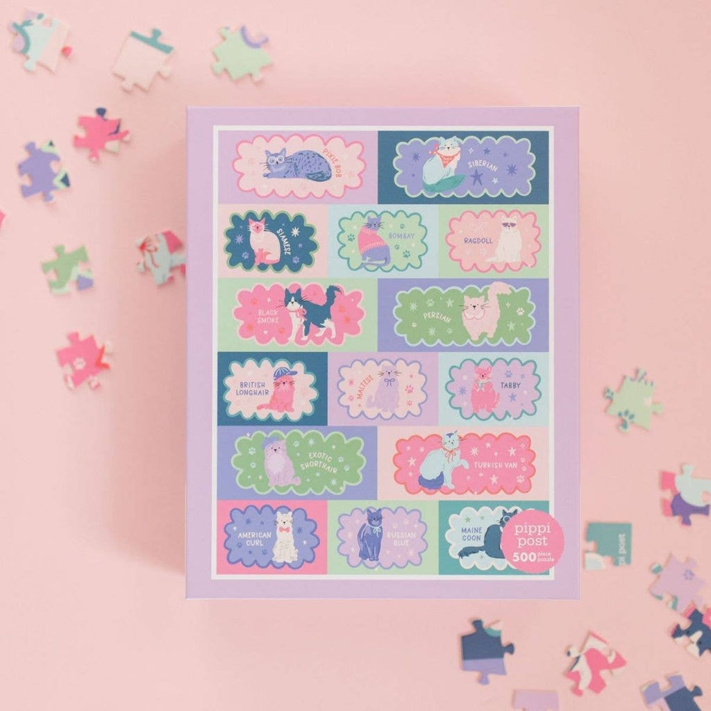 Cool Cats - 500 Piece Jigsaw Puzzle