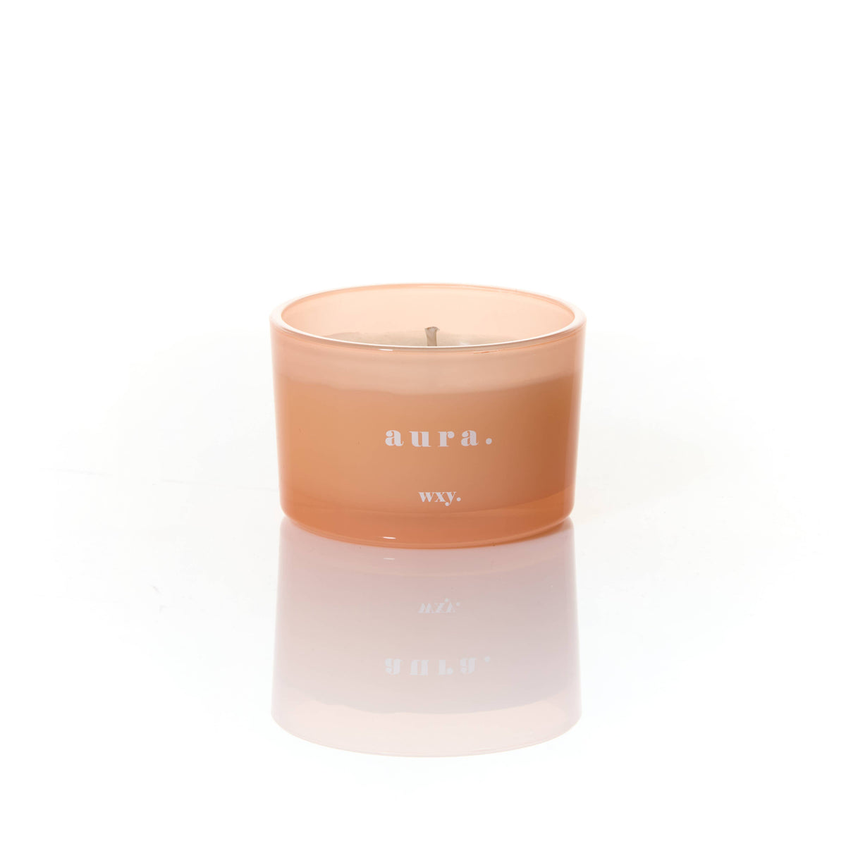 wxy. - Aura 3oz Candle - White Woods + Amber