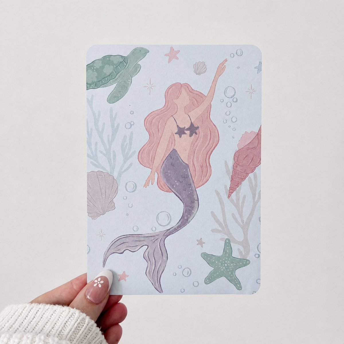 Mermaid Kindle Insert