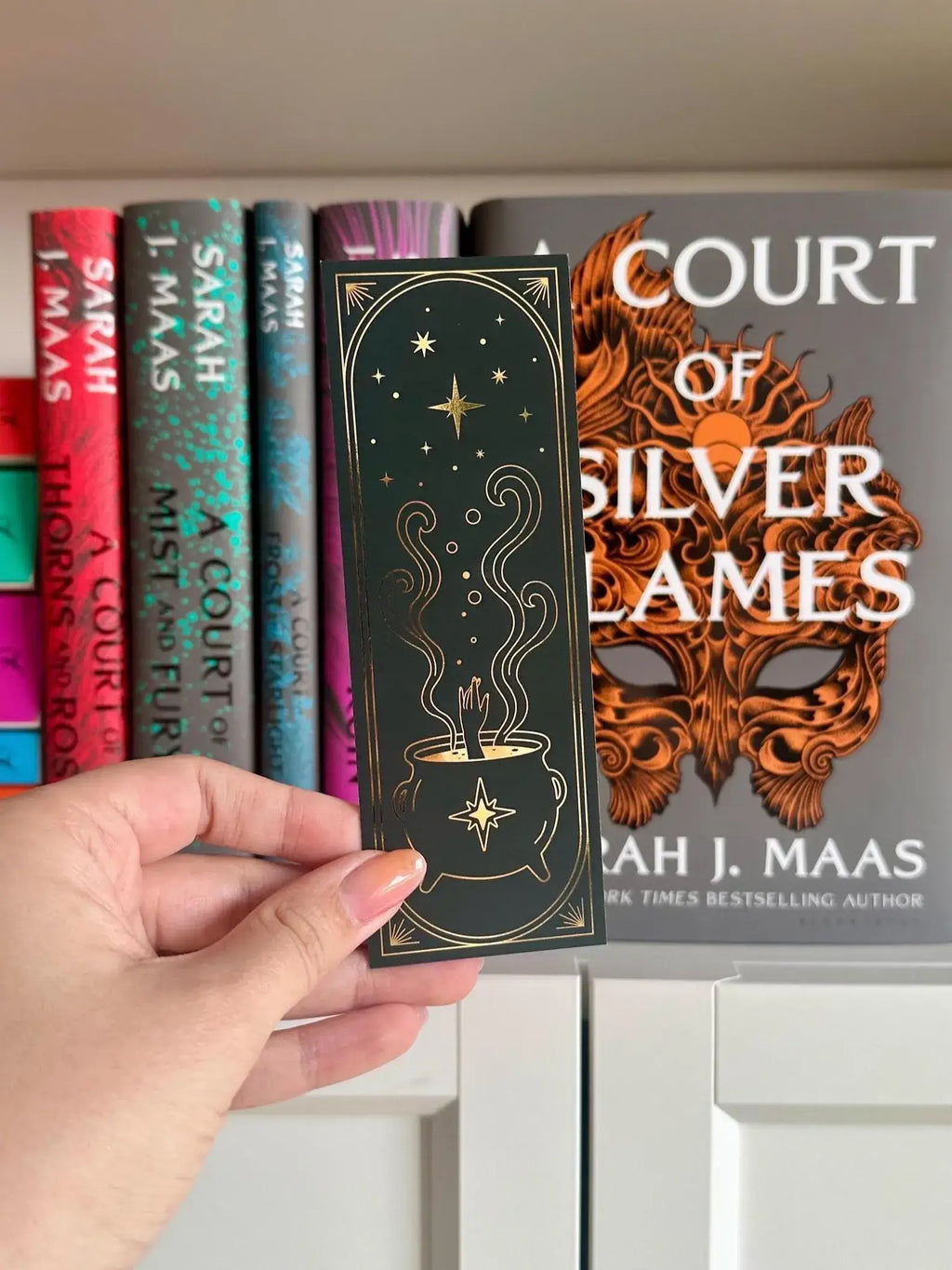 Gold Foiled A Court Of Mist and Fury ACOTAR Bookmark